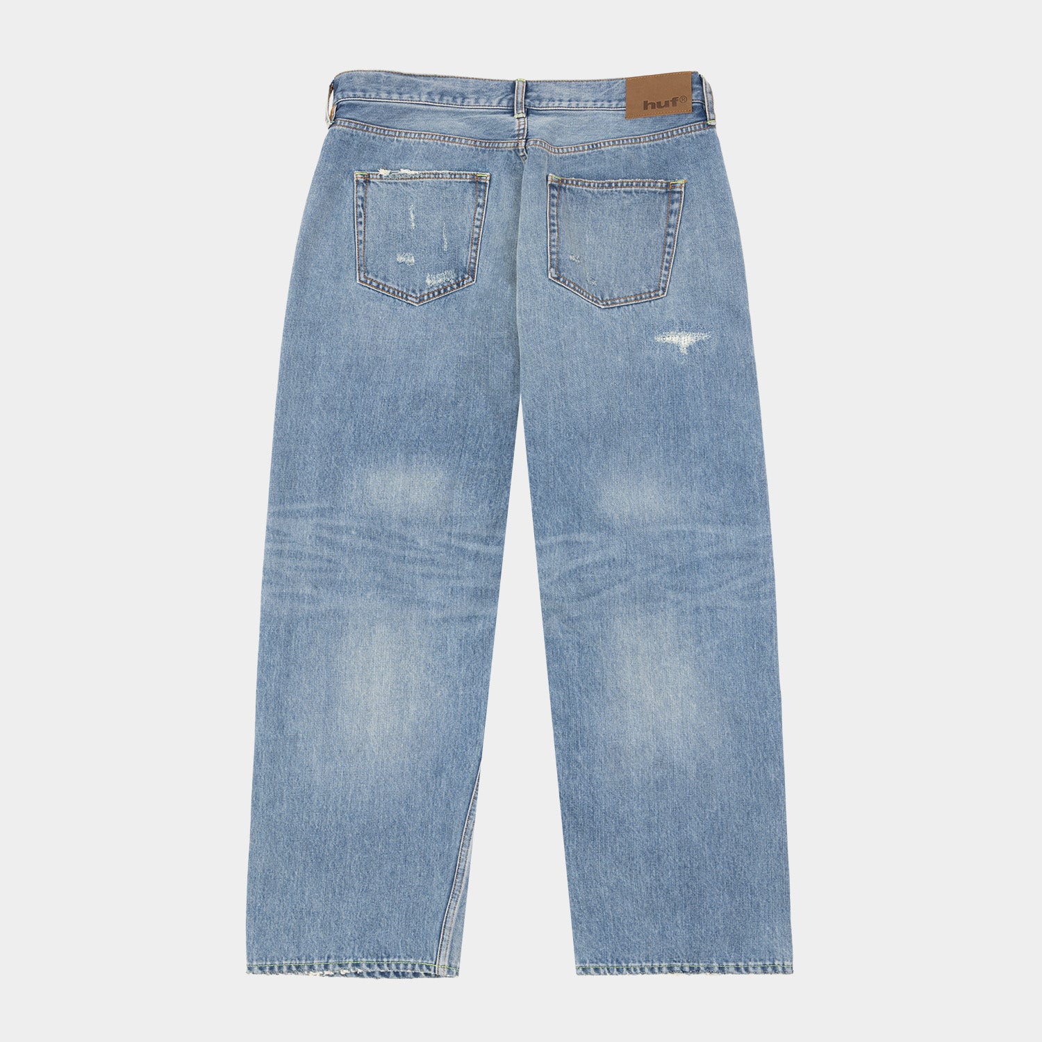 HUF (ハフ) Worldwide JP /PANTS(パンツ)/ EXPRESSION REPAIR DENIM PANT商品 / WASHED BLACK
