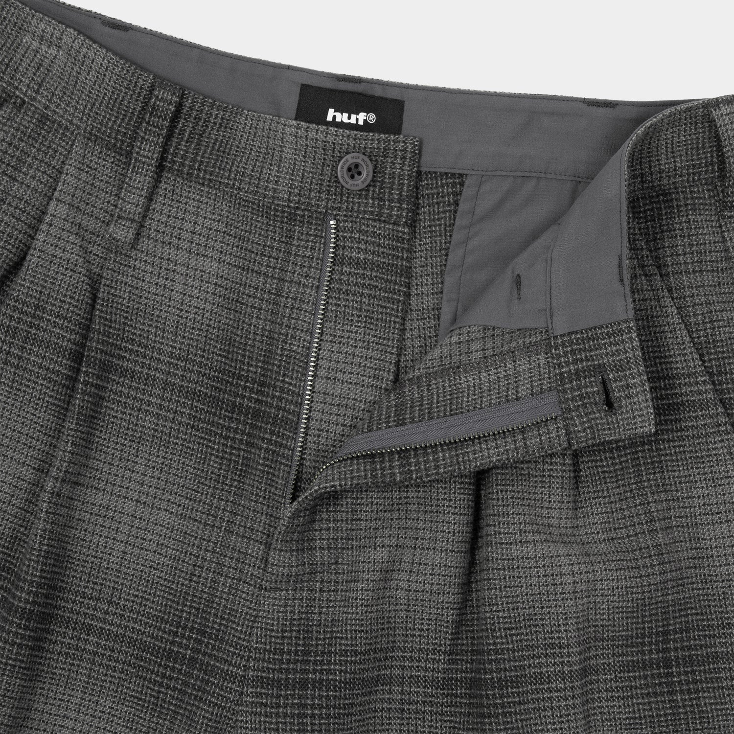HUF (ハフ) Worldwide JP /PANTS(パンツ)/ TWO TUCK WIDE TROUSER商品 / BLACK