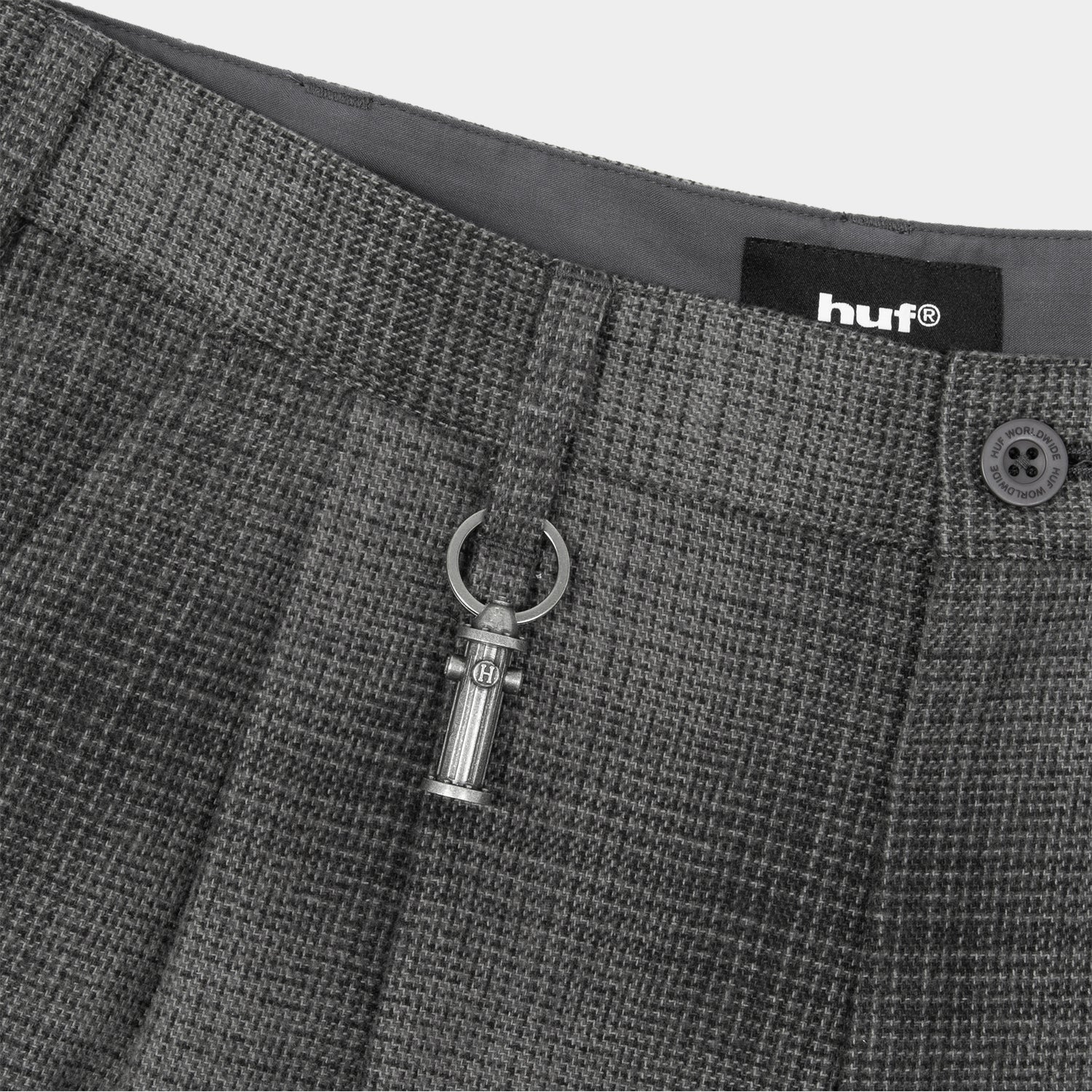 HUF (ハフ) Worldwide JP /PANTS(パンツ)/ TWO TUCK WIDE TROUSER商品 / BLACK
