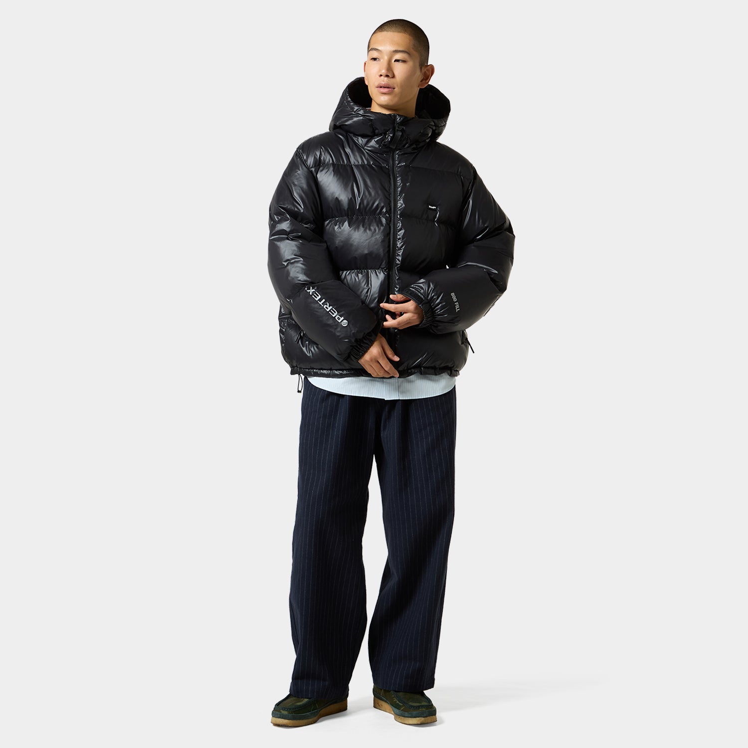 HUF (ハフ) Worldwide JP /PANTS(パンツ)/ TWO TUCK WIDE TROUSER商品 / BLACK
