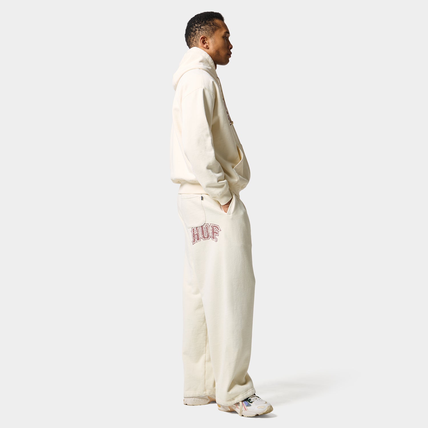 HUF (ハフ) Worldwide JP /PANTS(パンツ)/ CLASSIC ARCH FLEECE PANT商品 / BLEACH