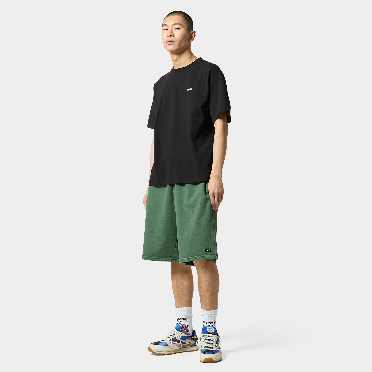 HUF (ハフ) Worldwide JP /SHORTS(ショーツ)/ huf eightynine WASHED FLEECE SHORT商品 / COFFEE