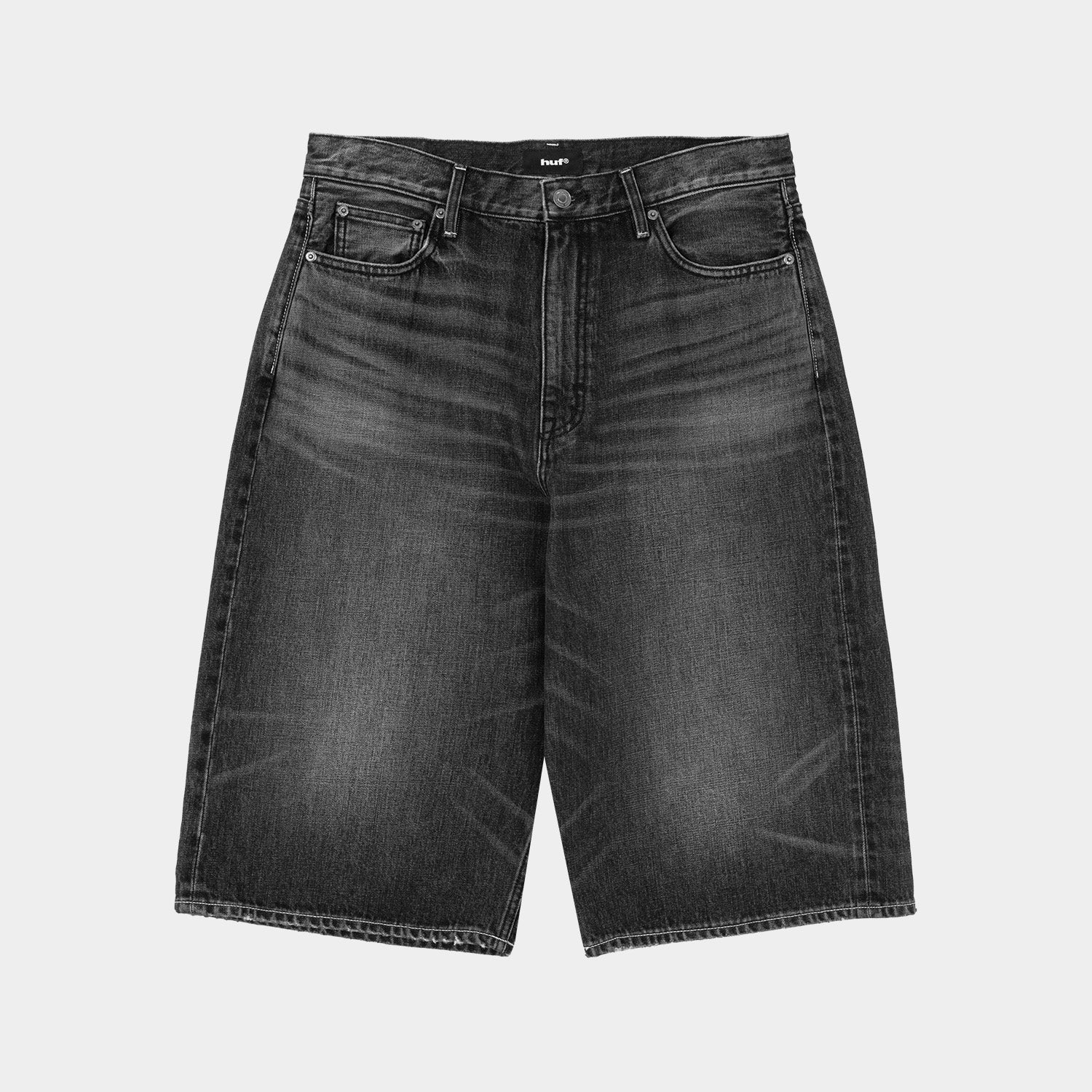 HUF (ハフ) Worldwide JP /SHORTS(ショーツ)/ EXPRESSION WASHED DENIM BAGGY SHORT商品 / WASHED BLACK