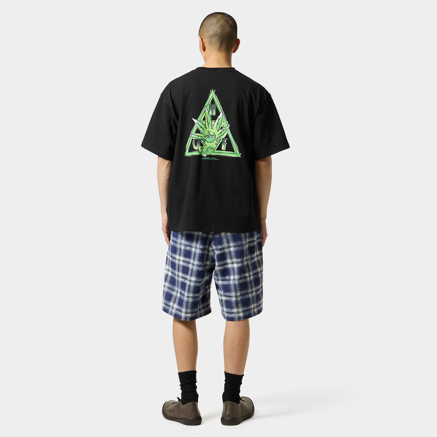 HUF (ハフ) Worldwide JP /SHORTS(ショーツ)/ MISTY PLAID SHORT商品 / BEIGE
