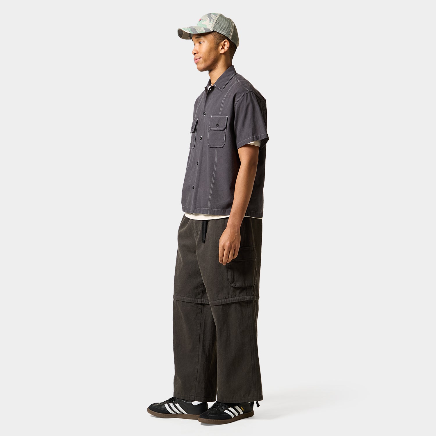 HUF (ハフ) Worldwide JP /PANTS(パンツ)/ huf CO-OP TREK CONVERTIBLE PANT商品 / BLACK