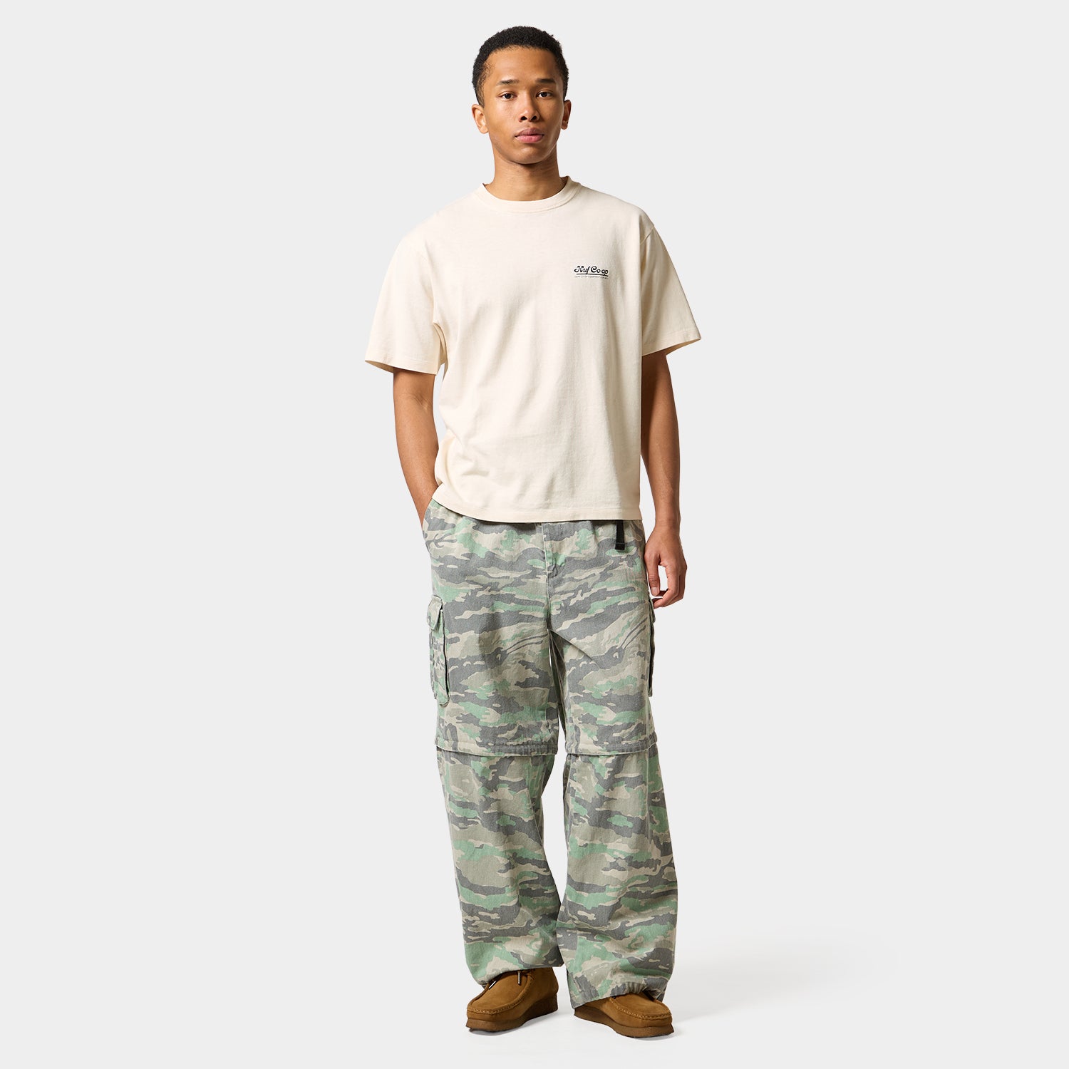 HUF (ハフ) Worldwide JP /PANTS(パンツ)/ huf CO-OP TREK CONVERTIBLE PANT商品 / BLACK