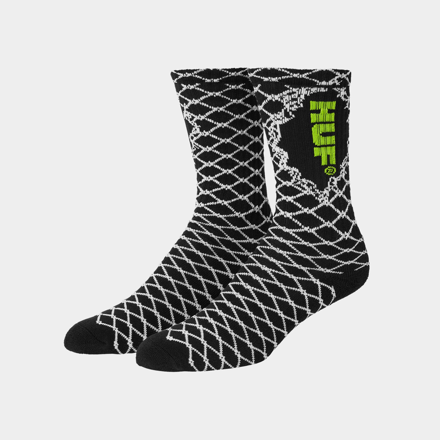 HUF (ハフ) Worldwide JP /SOCKS(ソックス)/ BROKEN FENCE SOCKS商品 / WHITE