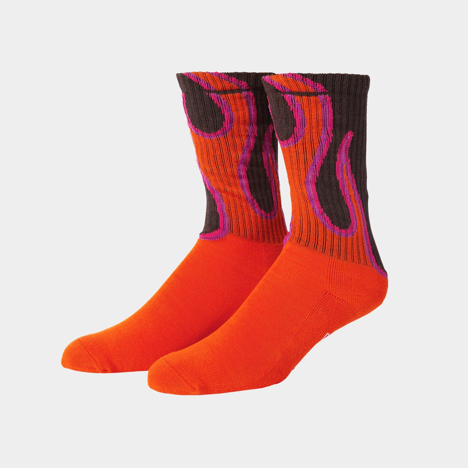 HUF (ハフ) Worldwide JP /SOCKS(ソックス)/ EXHAUST CREW SOCKS商品 / BROWN