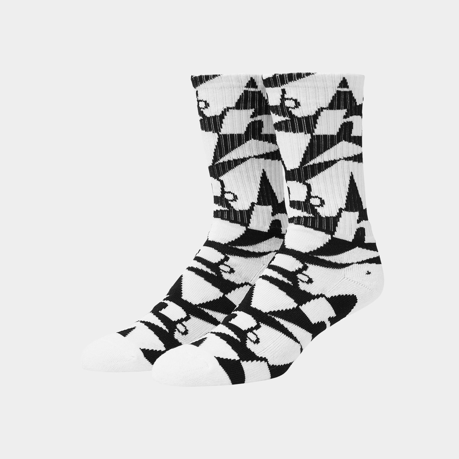 HUF (ハフ) Worldwide JP /SOCKS(ソックス)/ H STAR REPEAT SOCKS商品 / WHITE