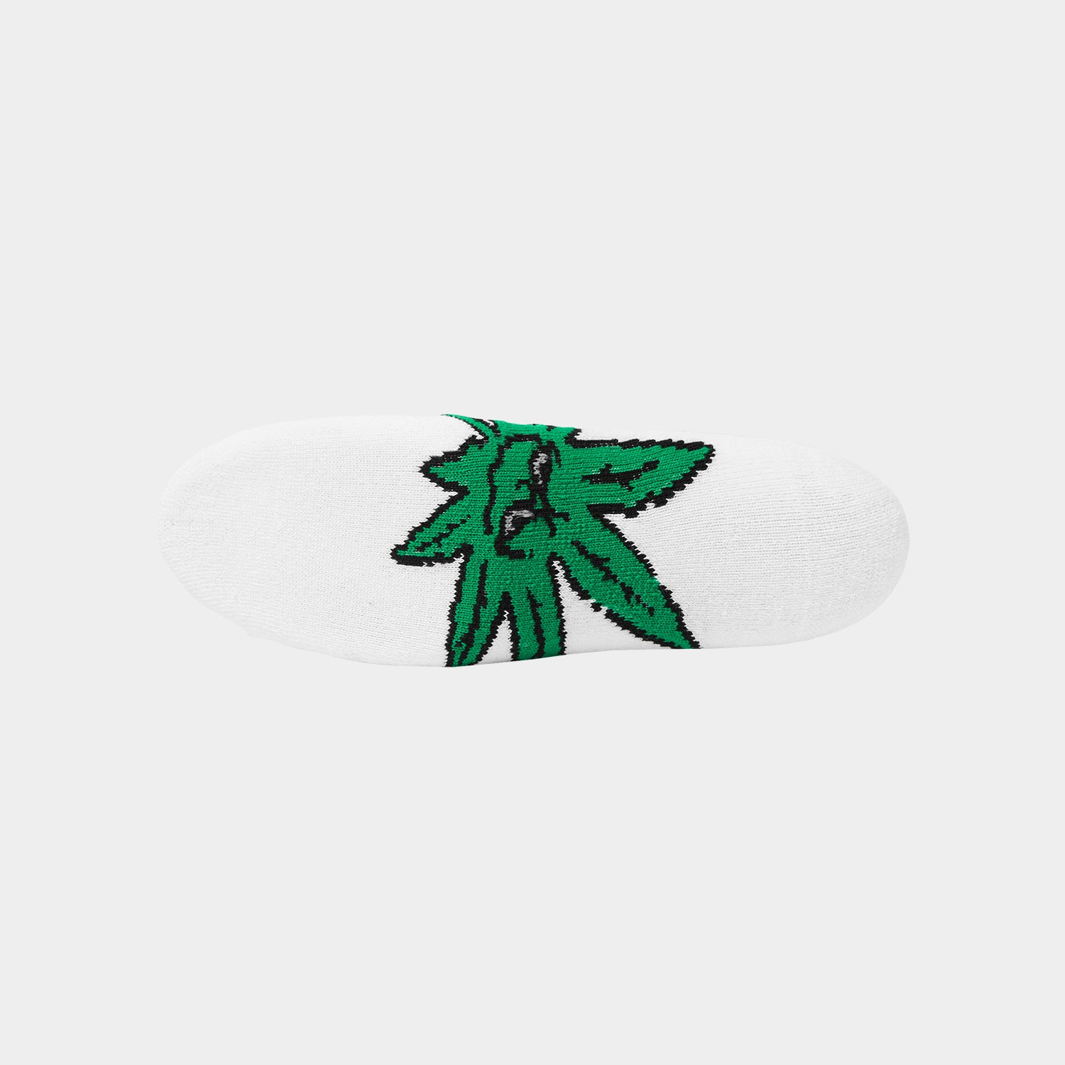 HUF (ハフ) Worldwide JP /SOCKS(ソックス)/ GREEN BUDDY SNOWFLAKES SOCKS商品 / BLACK