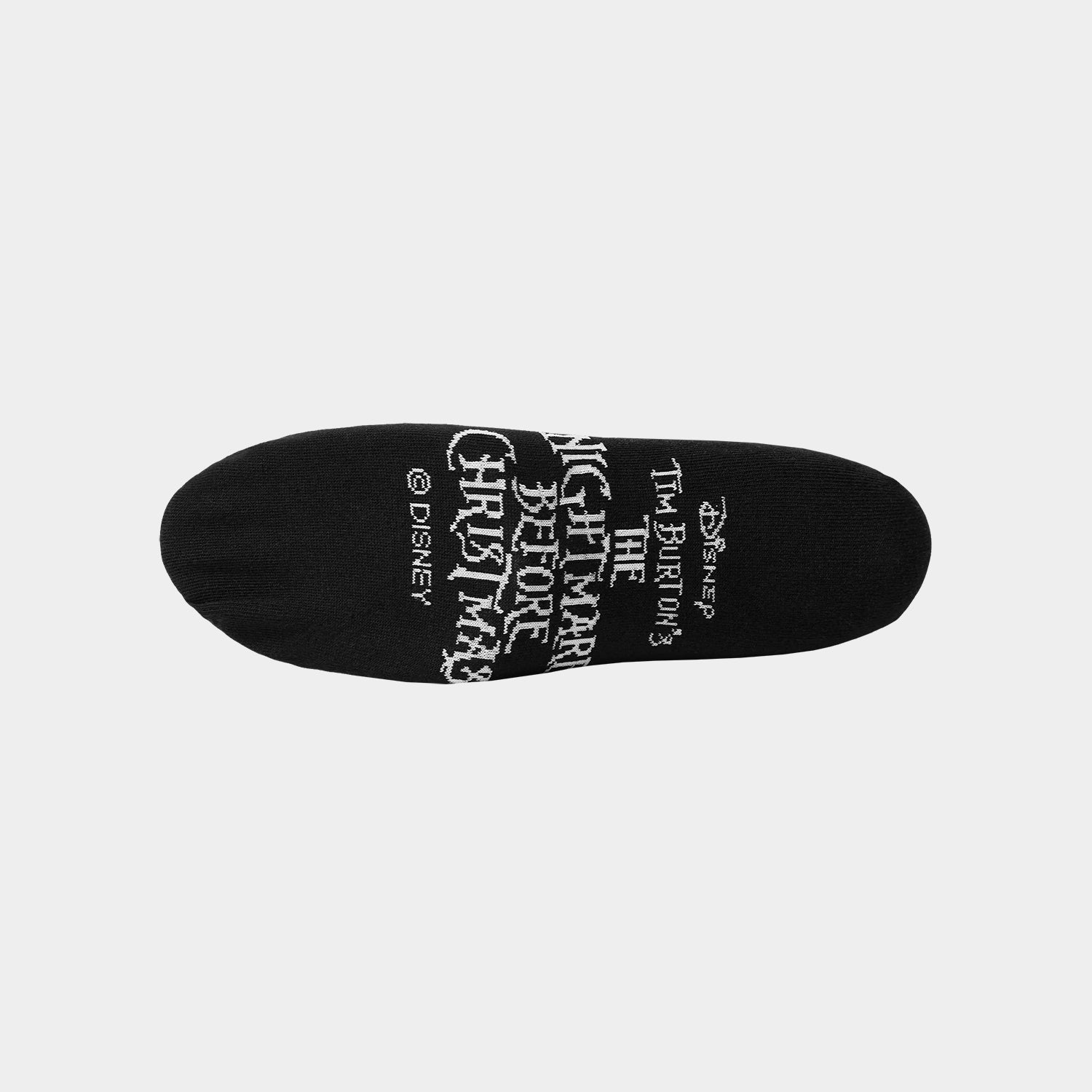 HUF (ハフ) Worldwide JP /SOCKS(ソックス)/ HUF X NIGHTMARE BEFORE CHRISTMAS JACK SKELLINGTON CREW SOCKS商品 / BLACK