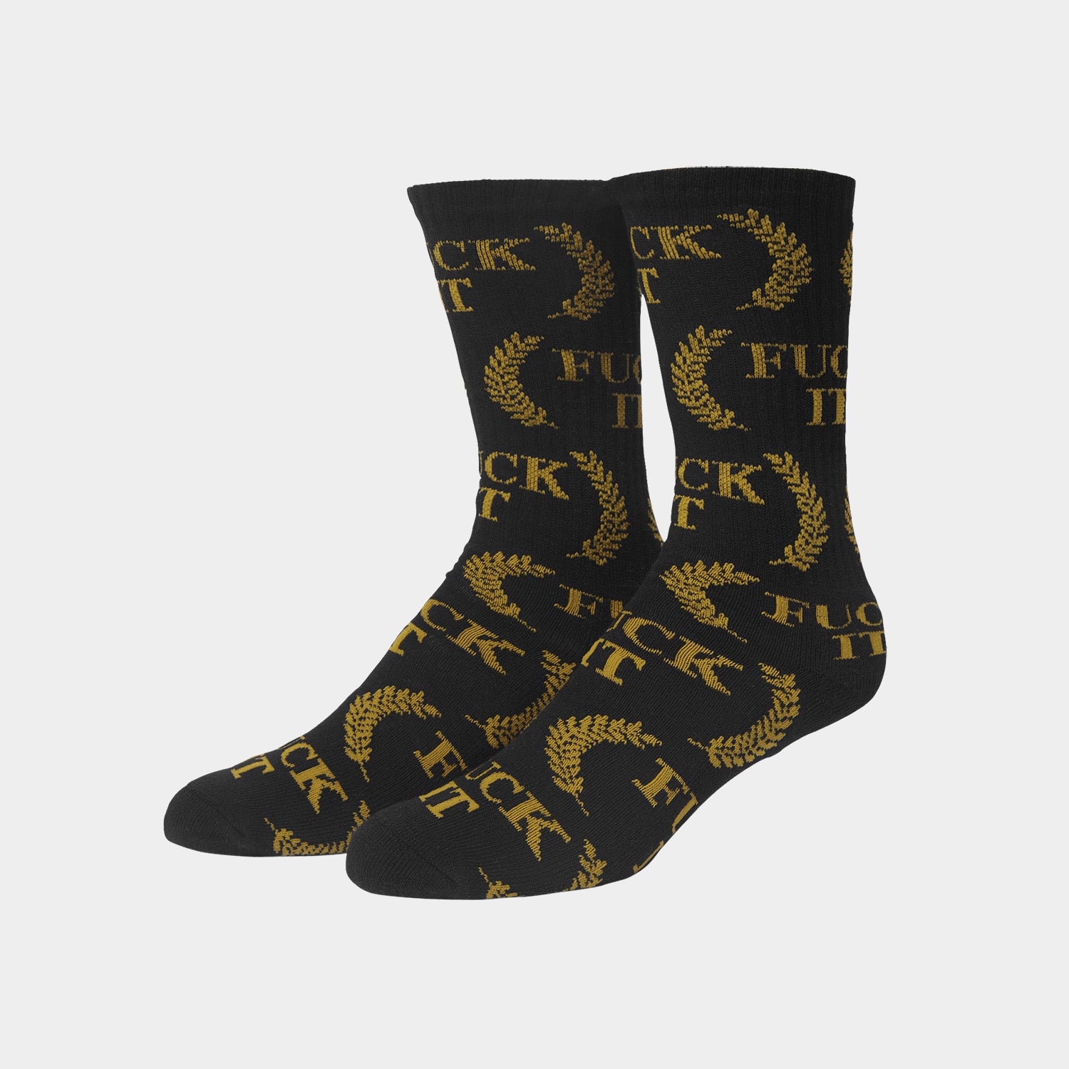 HUF (ハフ) Worldwide JP /SOCKS(ソックス)/ FUCK IT AWARD SOCKS商品 / BLACK