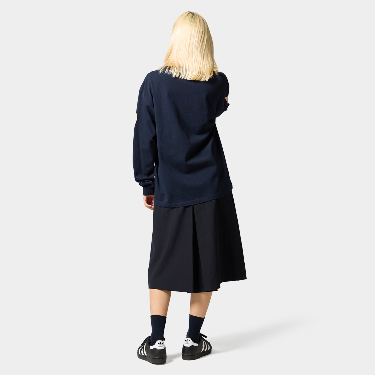 HUF (ハフ) Worldwide JP /T-SHIRTS(Tシャツ)/ MEGABLAST LS TEE商品 / NAVY