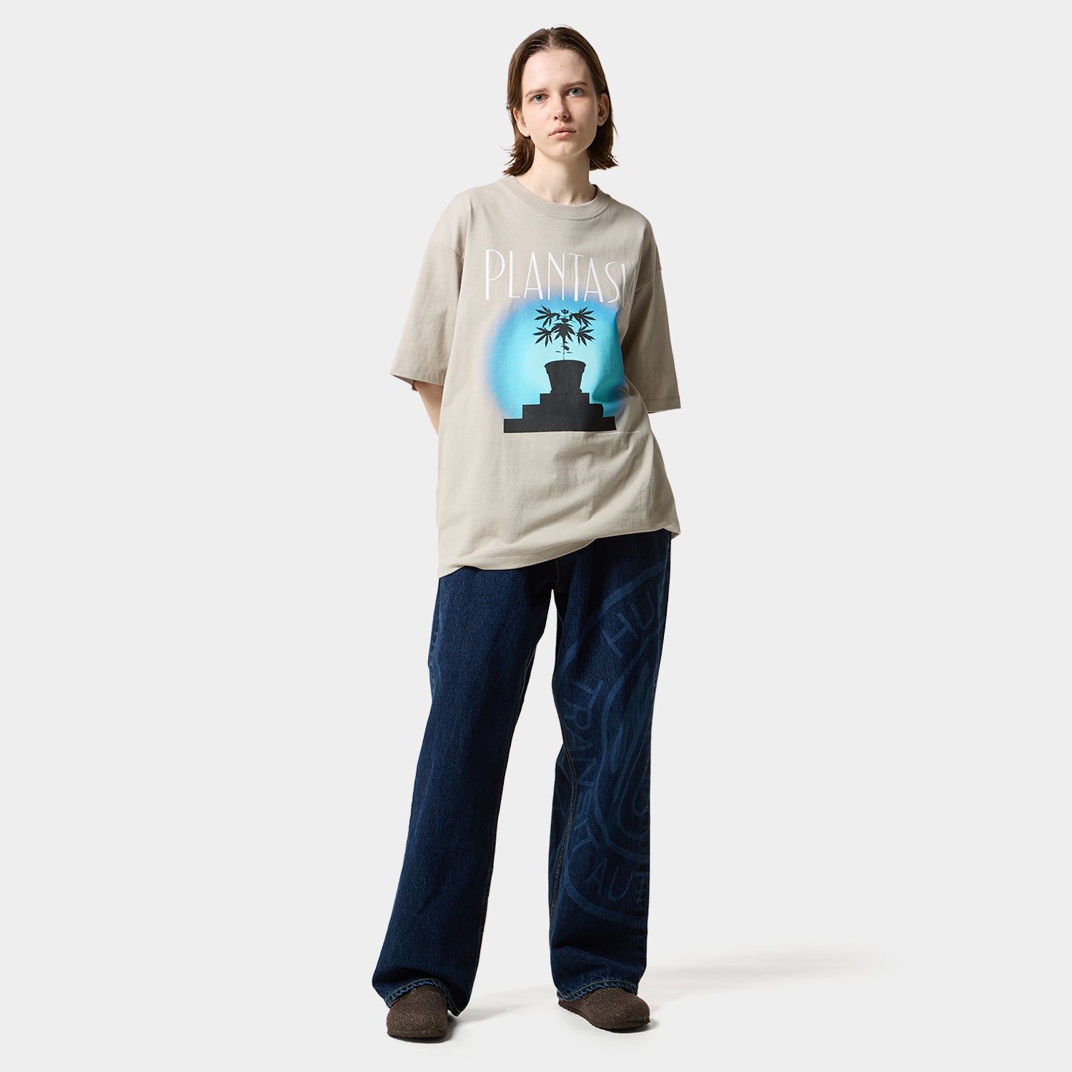 HUF (ハフ) Worldwide JP /T-SHIRTS(Tシャツ)/ PLANTASIA TEE商品 / VINTAGE BLACK