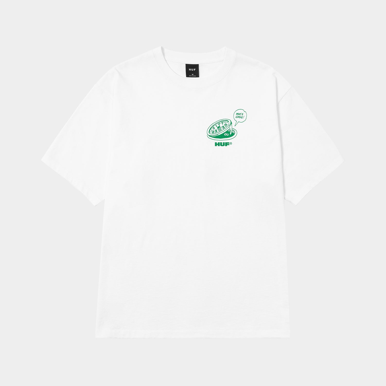 HUF (ハフ) Worldwide JP /T-SHIRTS(Tシャツ)/ WHAT A JUNGLE TEE商品 / BLACK