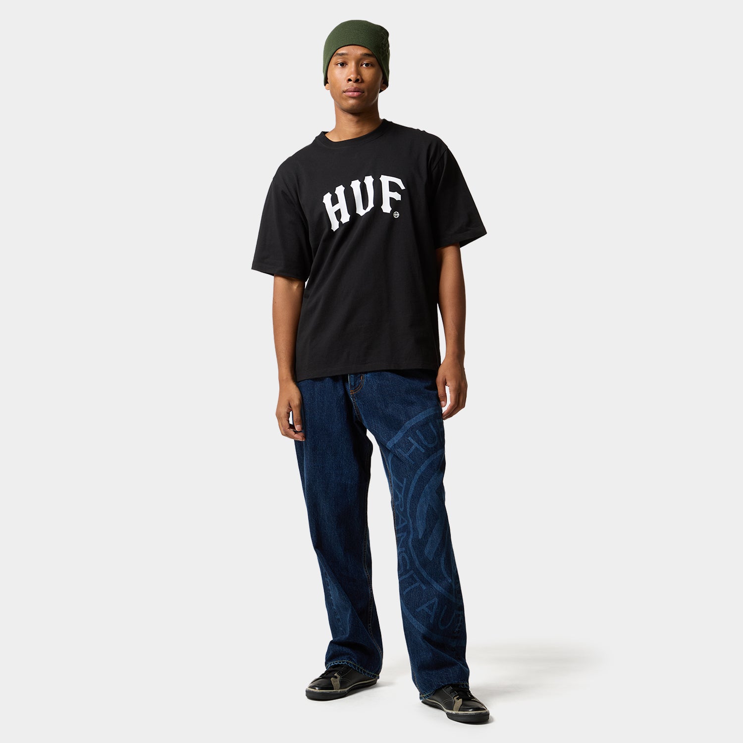 HUF (ハフ) Worldwide JP /T-SHIRTS(Tシャツ)/ ARCH TEE商品 / FOREST GREEN