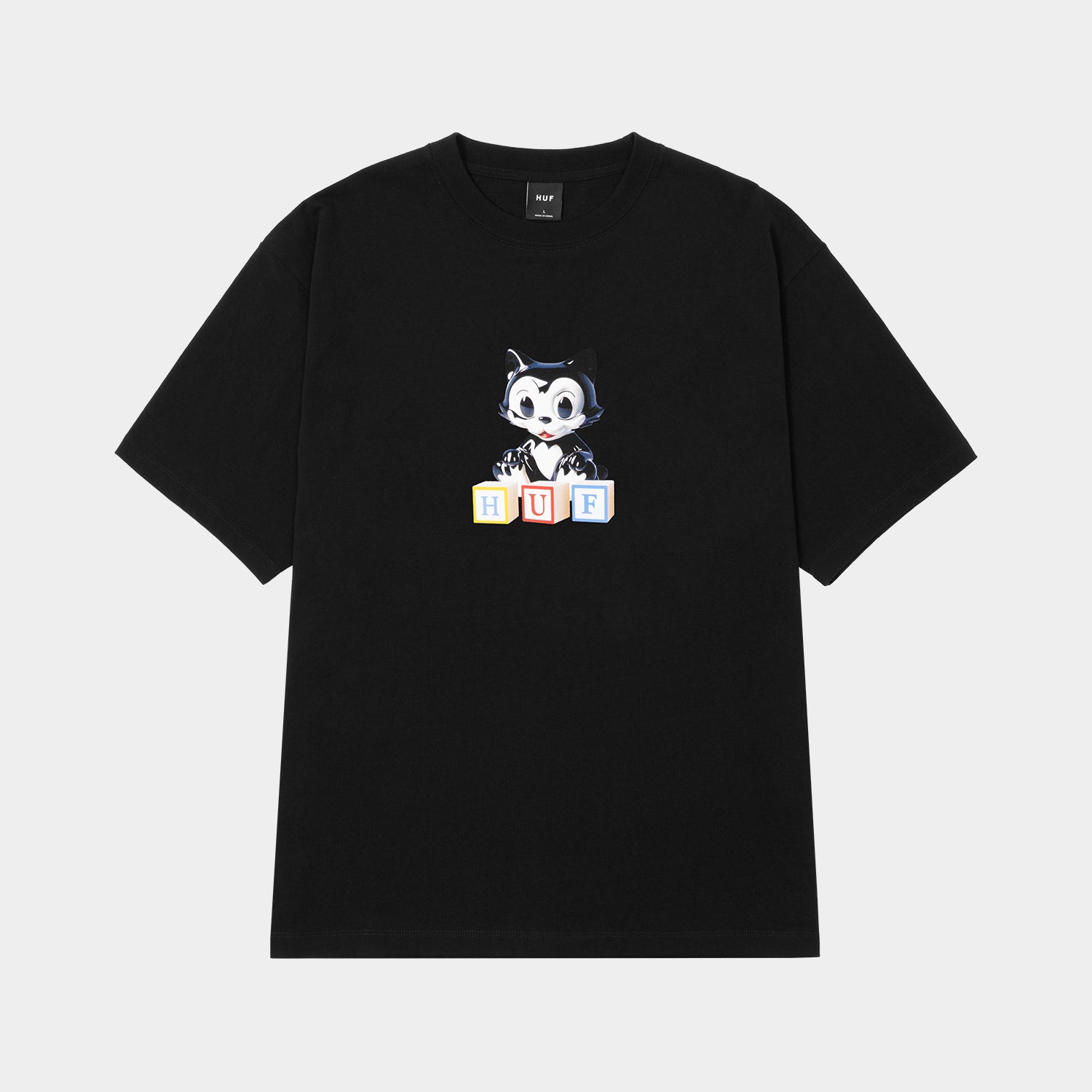 HUF (ハフ) Worldwide JP /T-SHIRTS(Tシャツ)/ BLOCKS TEE商品 / LILAC CHALK