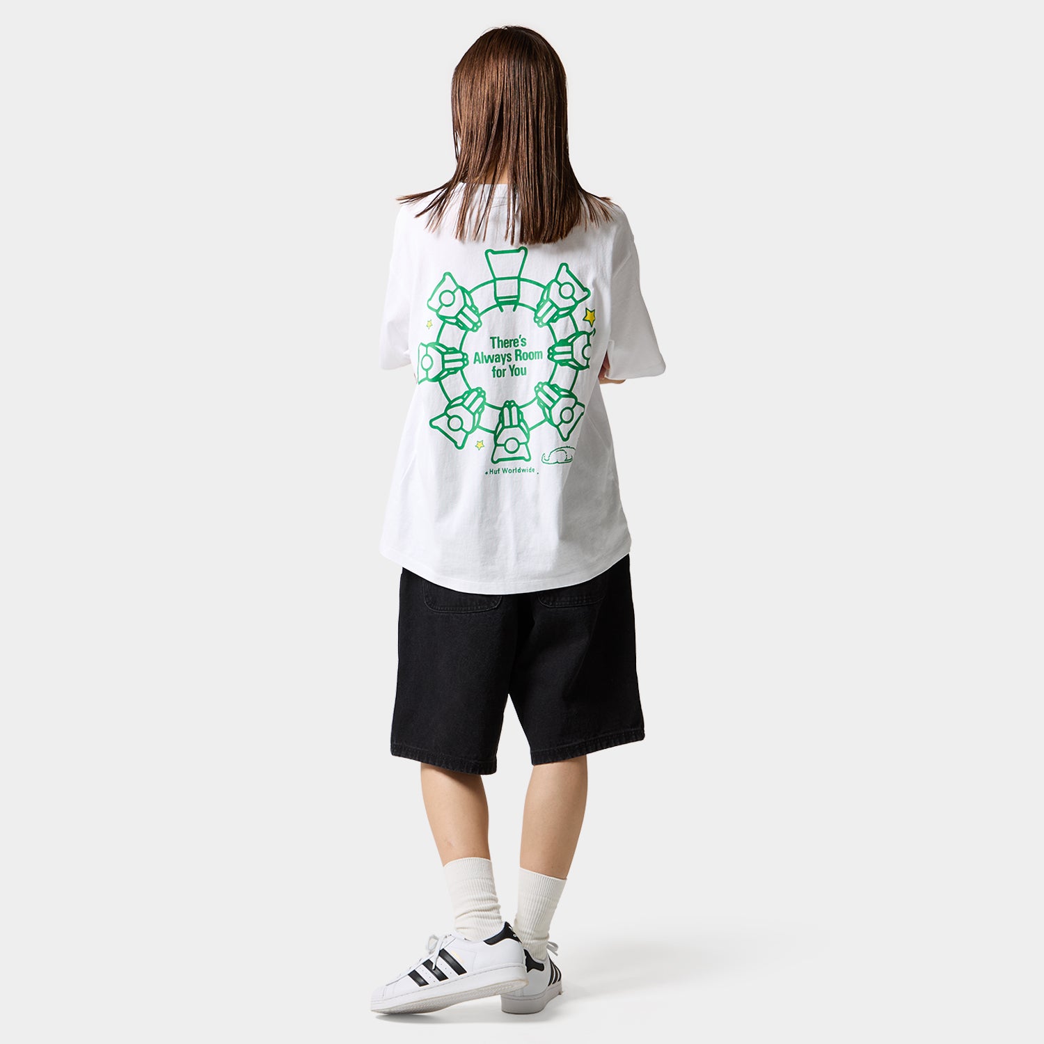 HUF (ハフ) Worldwide JP /T-SHIRTS(Tシャツ)/ FANTASIES TEE商品 / WHITE