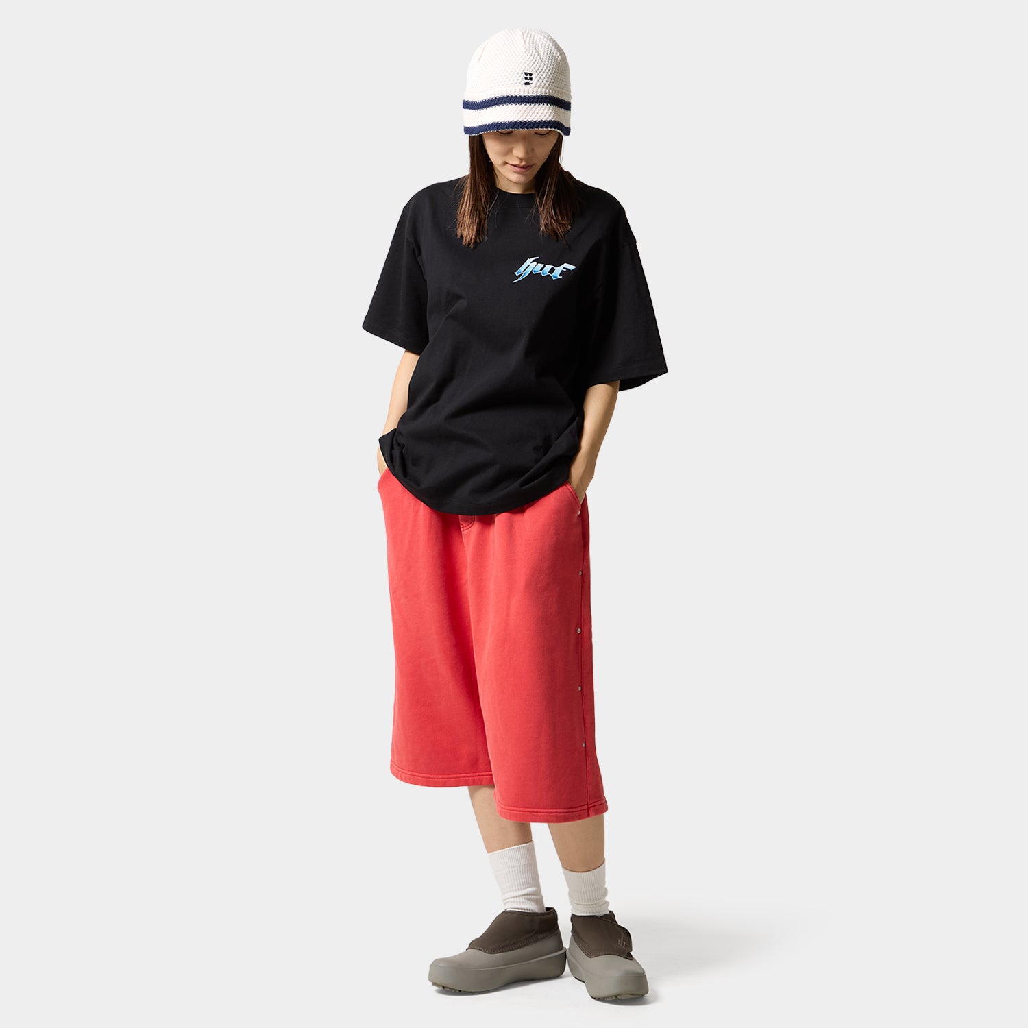 HUF (ハフ) Worldwide JP /T-SHIRTS(Tシャツ)/ SECTOR TEE商品 / BLACK