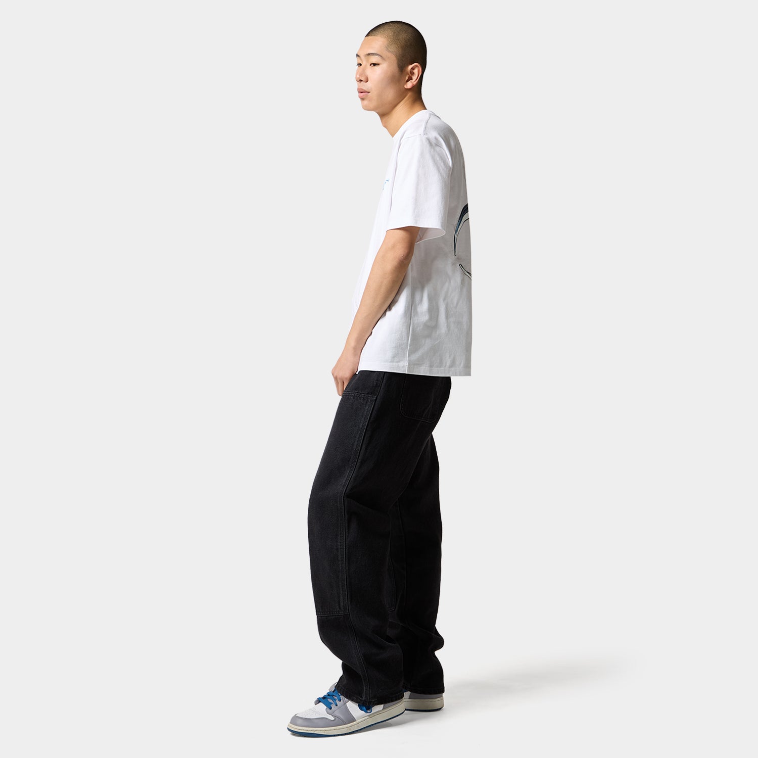 HUF (ハフ) Worldwide JP /T-SHIRTS(Tシャツ)/ SECTOR TEE商品 / BLACK