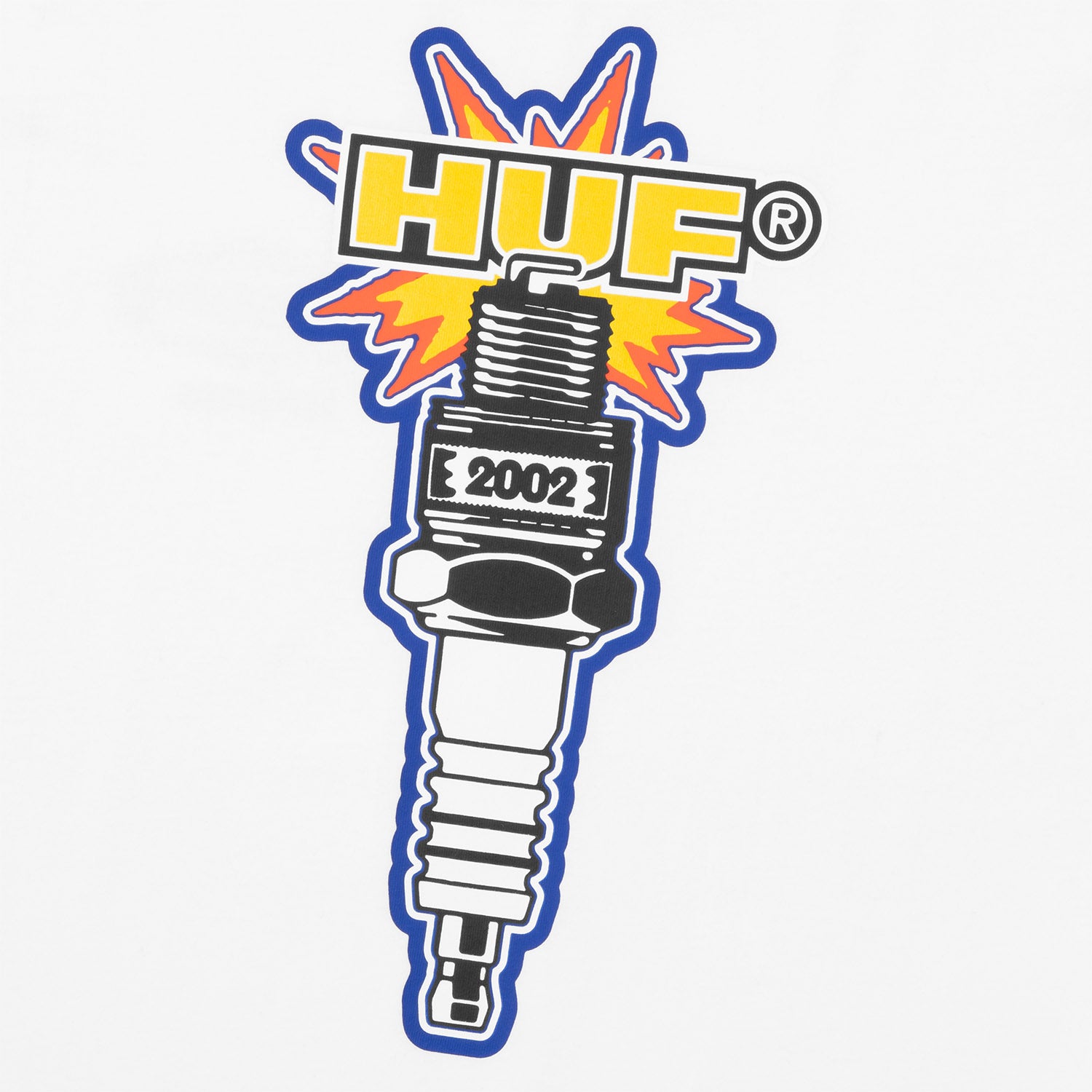 HUF (ハフ) Worldwide JP /T-SHIRTS(Tシャツ)/ SPARK IT UP TEE商品 / WHITE