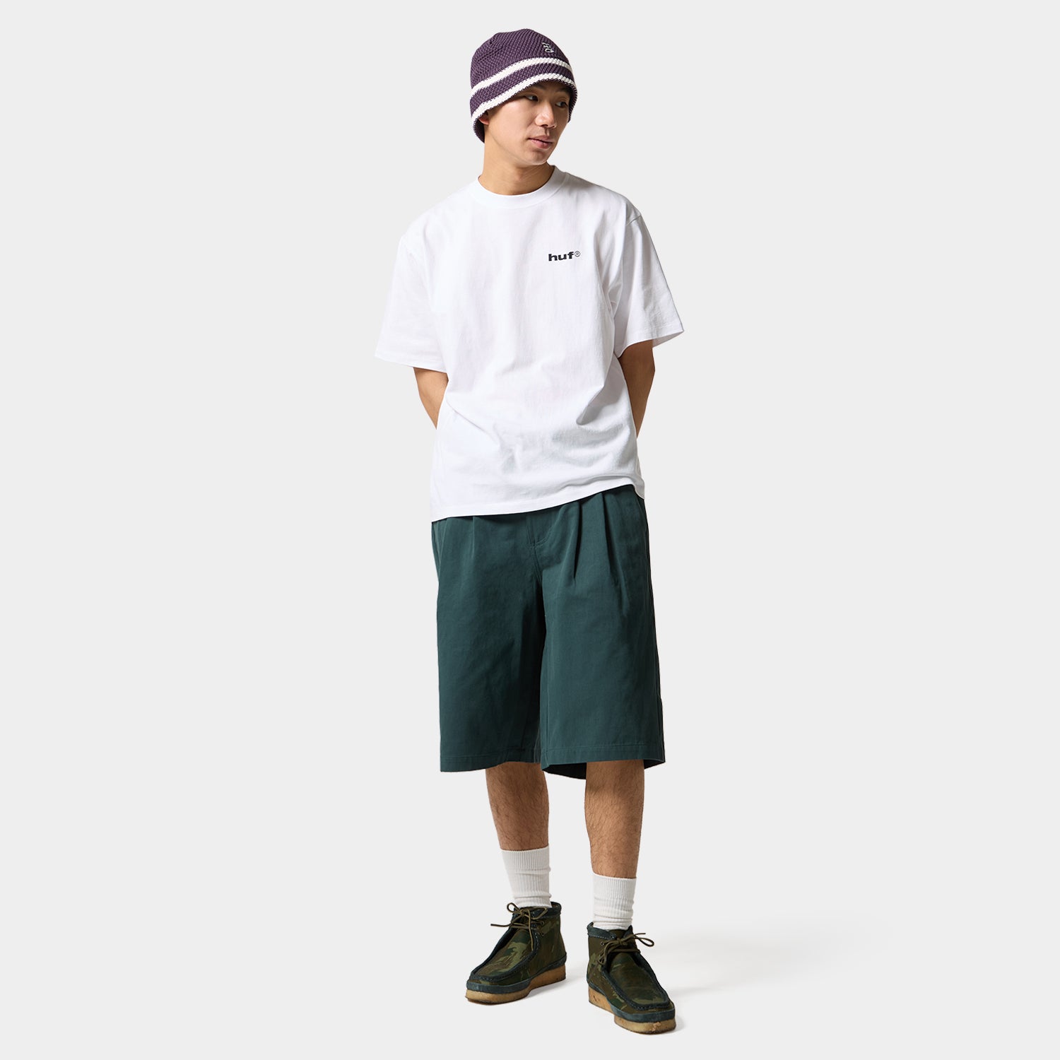 HUF (ハフ) Worldwide JP /T-SHIRTS(Tシャツ)/ GIMME THE LOOT TEE商品 / WHITE