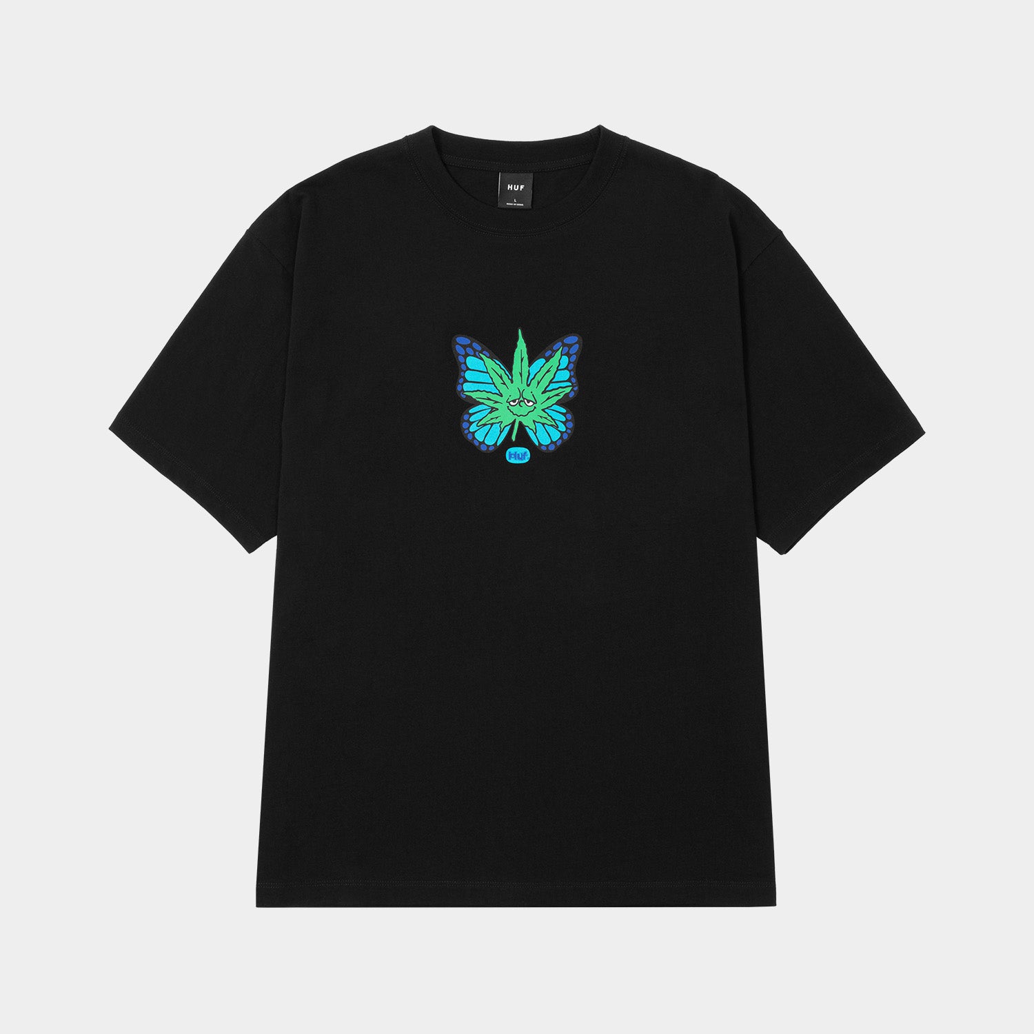 HUF (ハフ) Worldwide JP /T-SHIRTS(Tシャツ)/ GREEN BUDDERFLY TEE商品 / LT ORANGE
