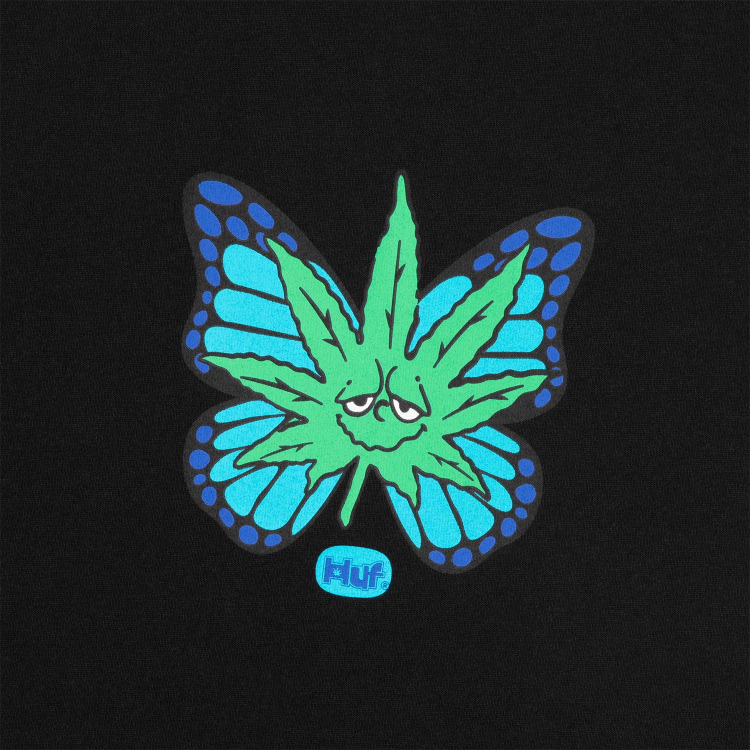 HUF (ハフ) Worldwide JP /T-SHIRTS(Tシャツ)/ GREEN BUDDERFLY TEE商品 / LT ORANGE