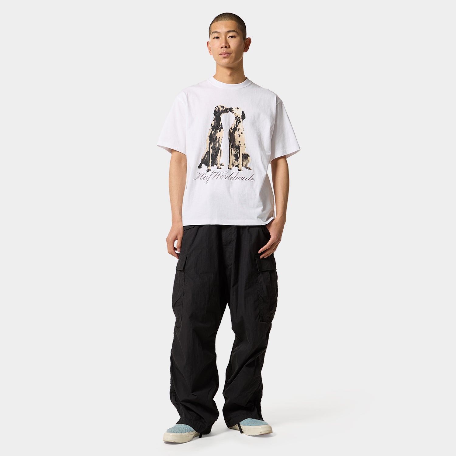 HUF (ハフ) Worldwide JP /T-SHIRTS(Tシャツ)/ DOGGED TEE商品 / BLACK