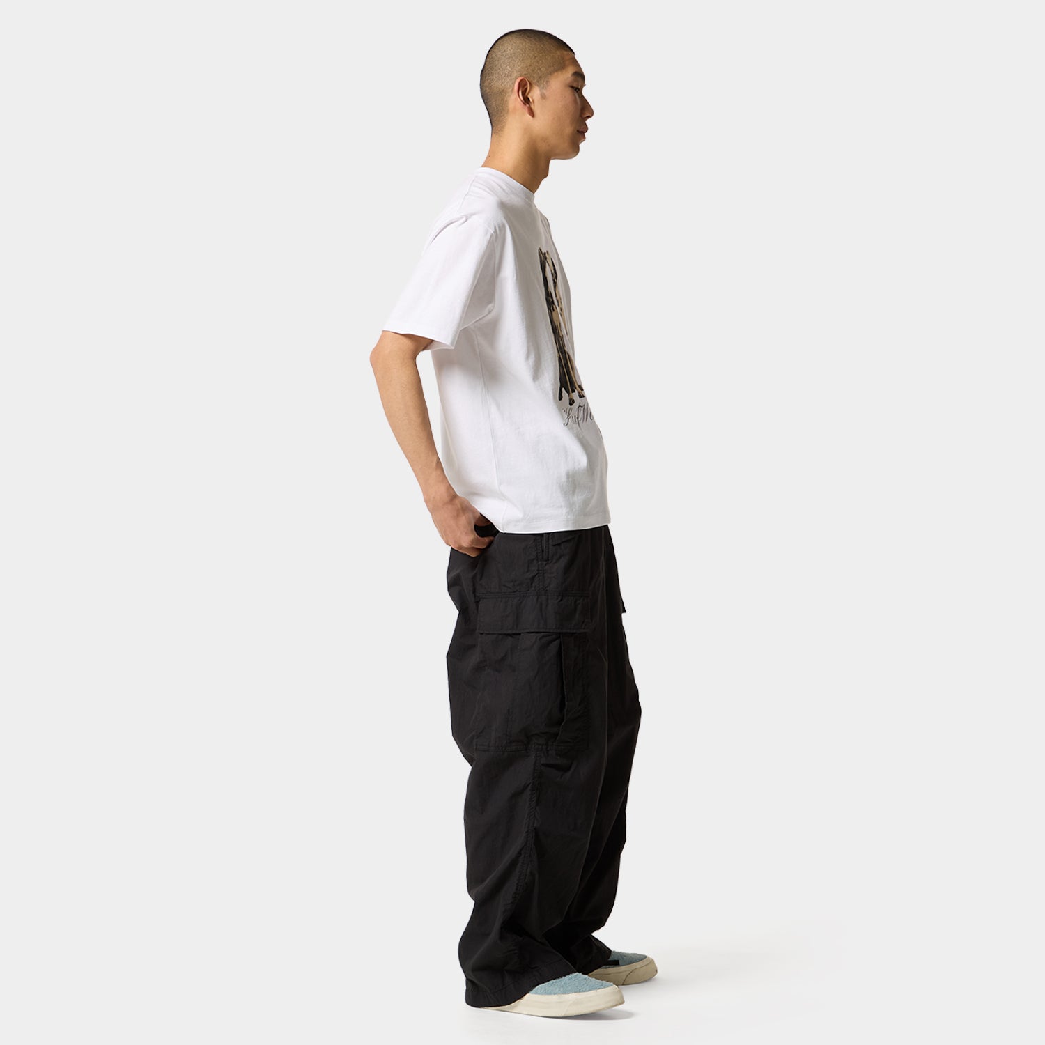 HUF (ハフ) Worldwide JP /T-SHIRTS(Tシャツ)/ DOGGED TEE商品 / BLACK