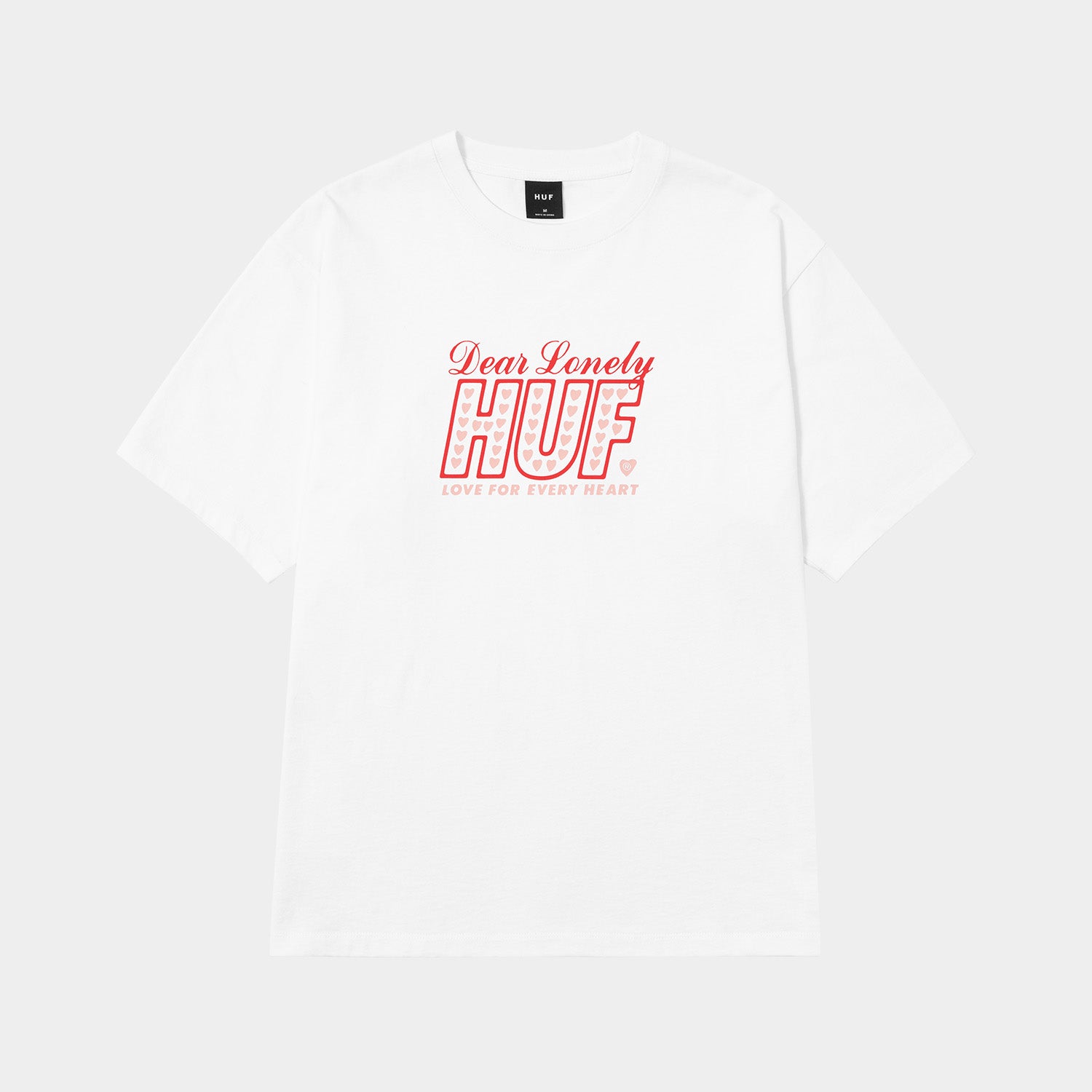 HUF (ハフ) Worldwide JP /T-SHIRTS(Tシャツ)/ LONELY HEARTS TEE商品 / WHITE