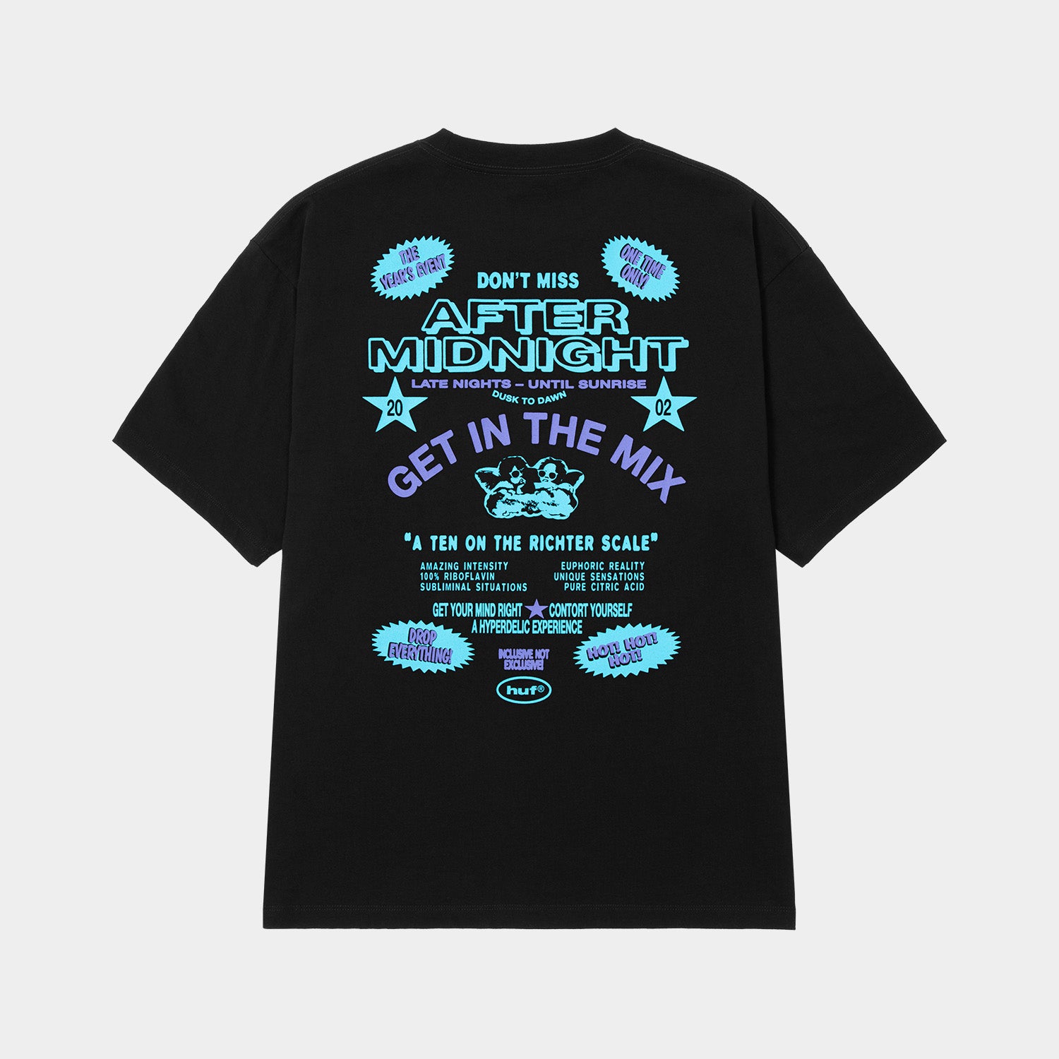 HUF (ハフ) Worldwide JP /T-SHIRTS(Tシャツ)/ AFTER MIDNIGHT TEE商品 / WHITE