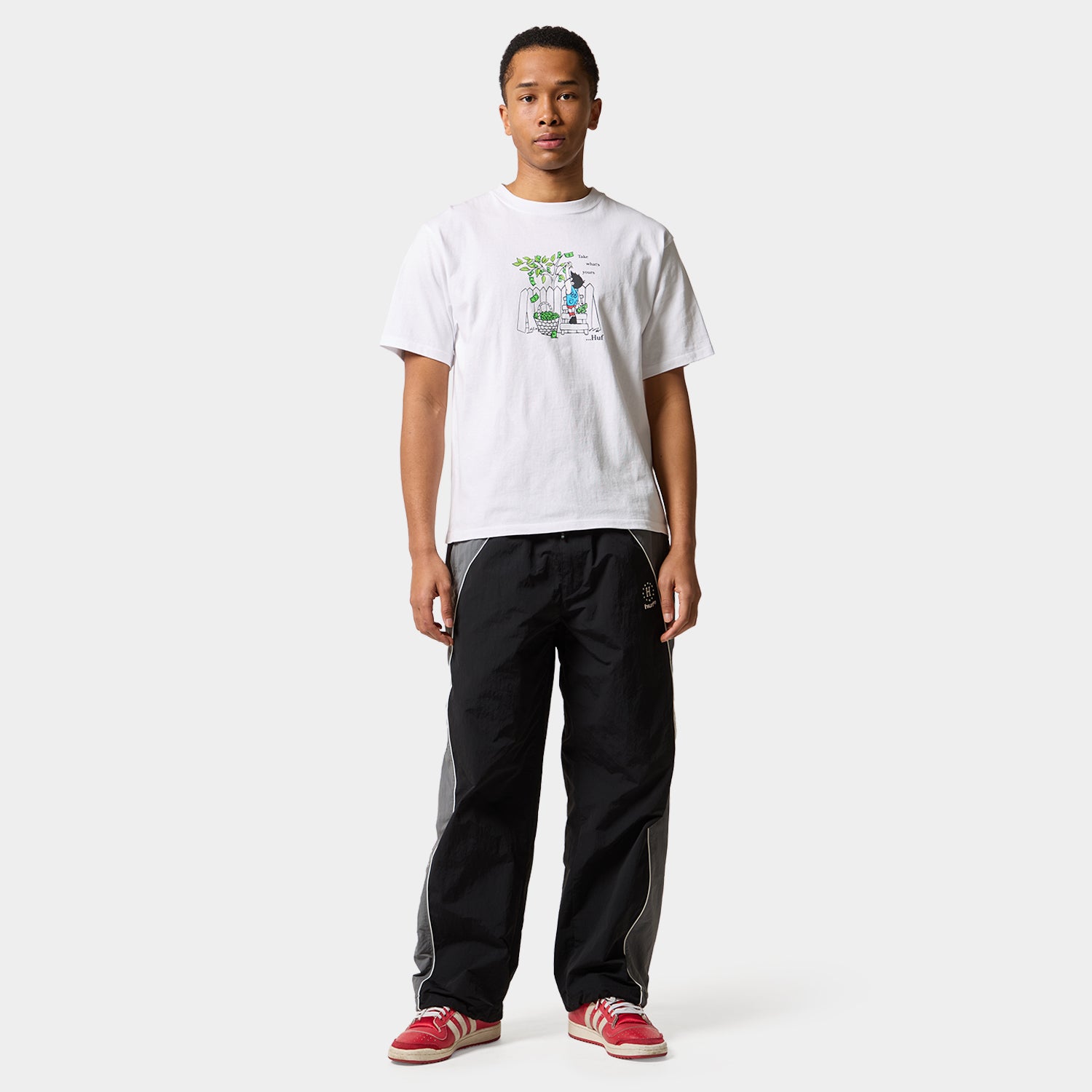 HUF (ハフ) Worldwide JP /T-SHIRTS(Tシャツ)/ TAKE YOURS TEE商品 / WHITE