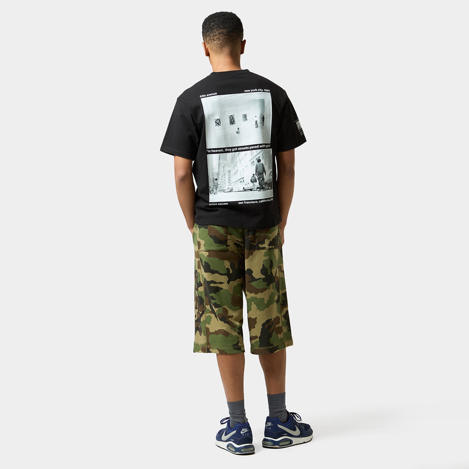 HUF (ハフ) Worldwide JP /T-SHIRTS(Tシャツ)/ PAVED WITH GOLD TEE商品 / BLACK