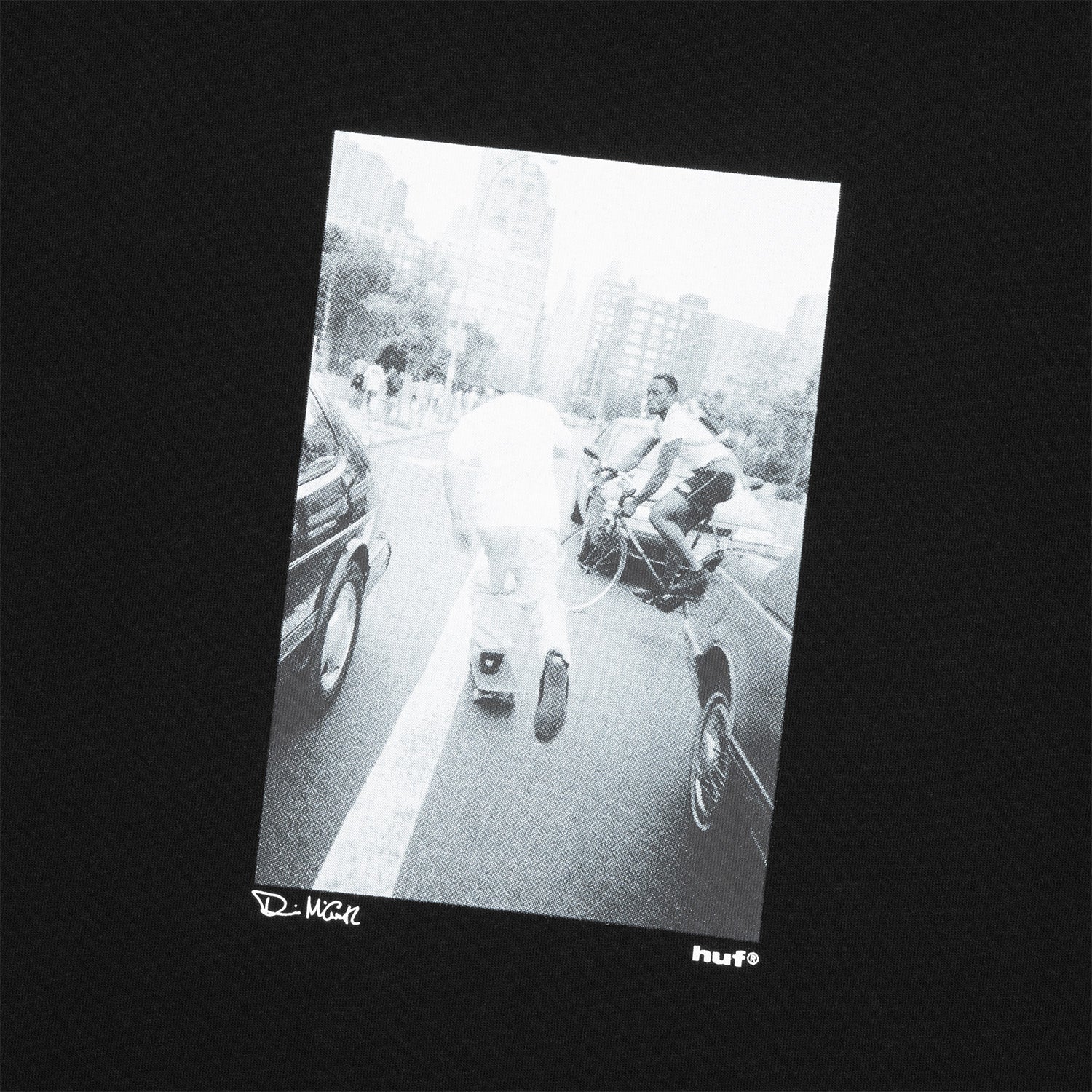 HUF (ハフ) Worldwide JP /T-SHIRTS(Tシャツ)/ FIGHT THE TRAFFIC TEE商品 / WHITE