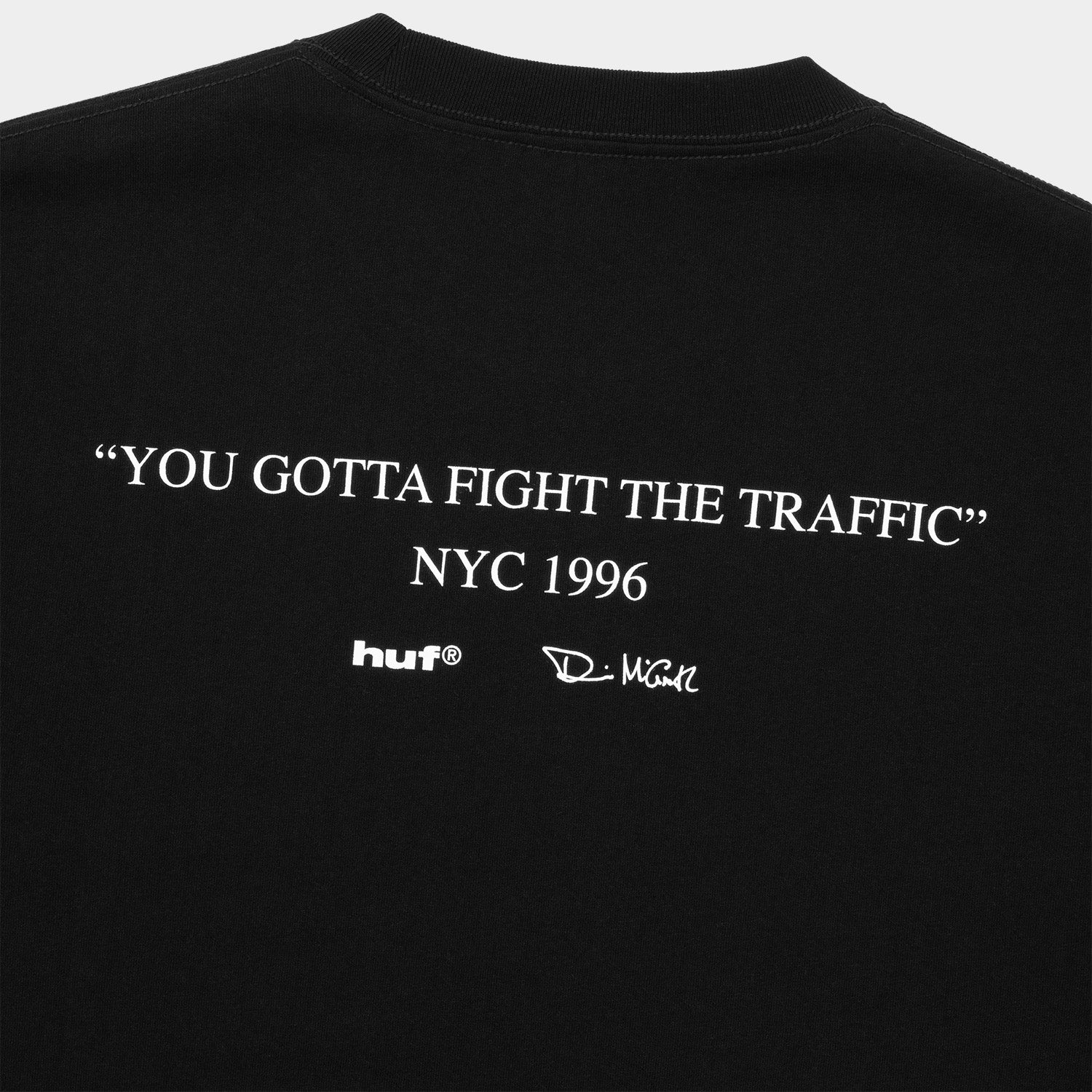 HUF (ハフ) Worldwide JP /T-SHIRTS(Tシャツ)/ FIGHT THE TRAFFIC TEE商品 / WHITE