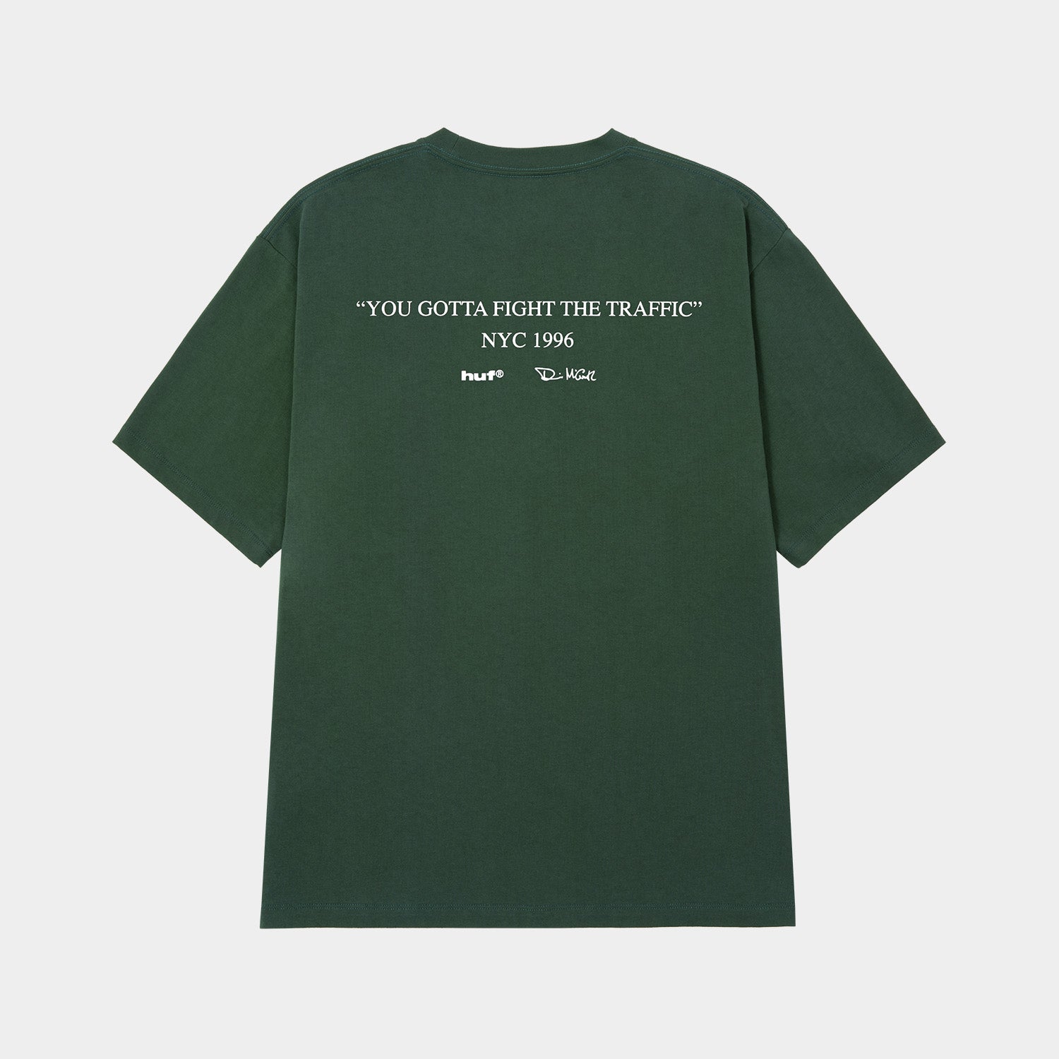 HUF (ハフ) Worldwide JP /T-SHIRTS(Tシャツ)/ FIGHT THE TRAFFIC TEE商品 / WHITE