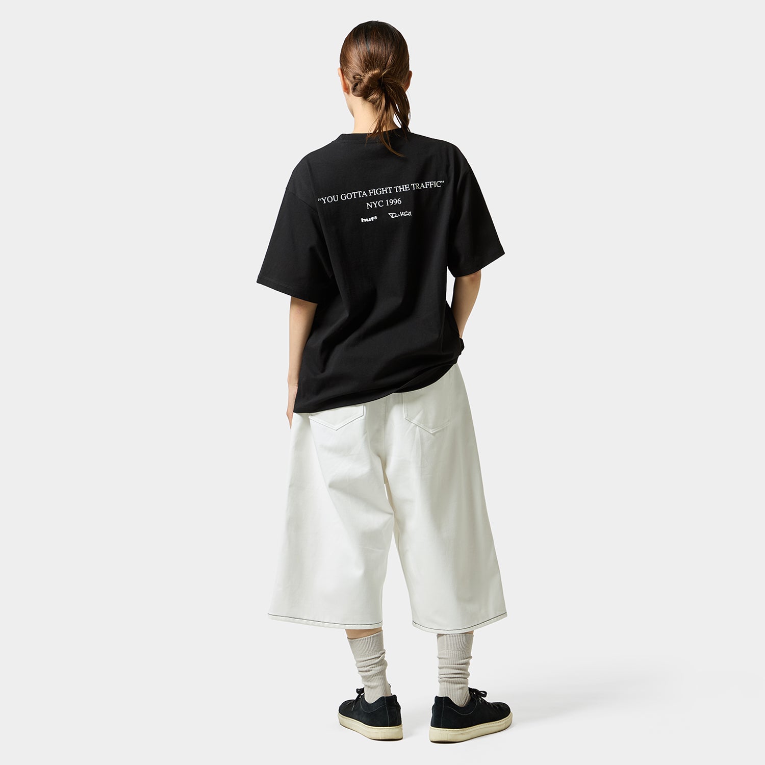 HUF (ハフ) Worldwide JP /T-SHIRTS(Tシャツ)/ FIGHT THE TRAFFIC TEE商品 / WHITE