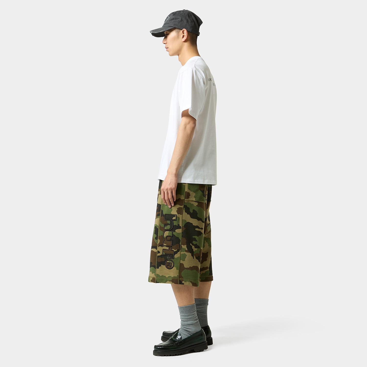 HUF (ハフ) Worldwide JP /T-SHIRTS(Tシャツ)/ FIGHT THE TRAFFIC TEE商品 / WHITE
