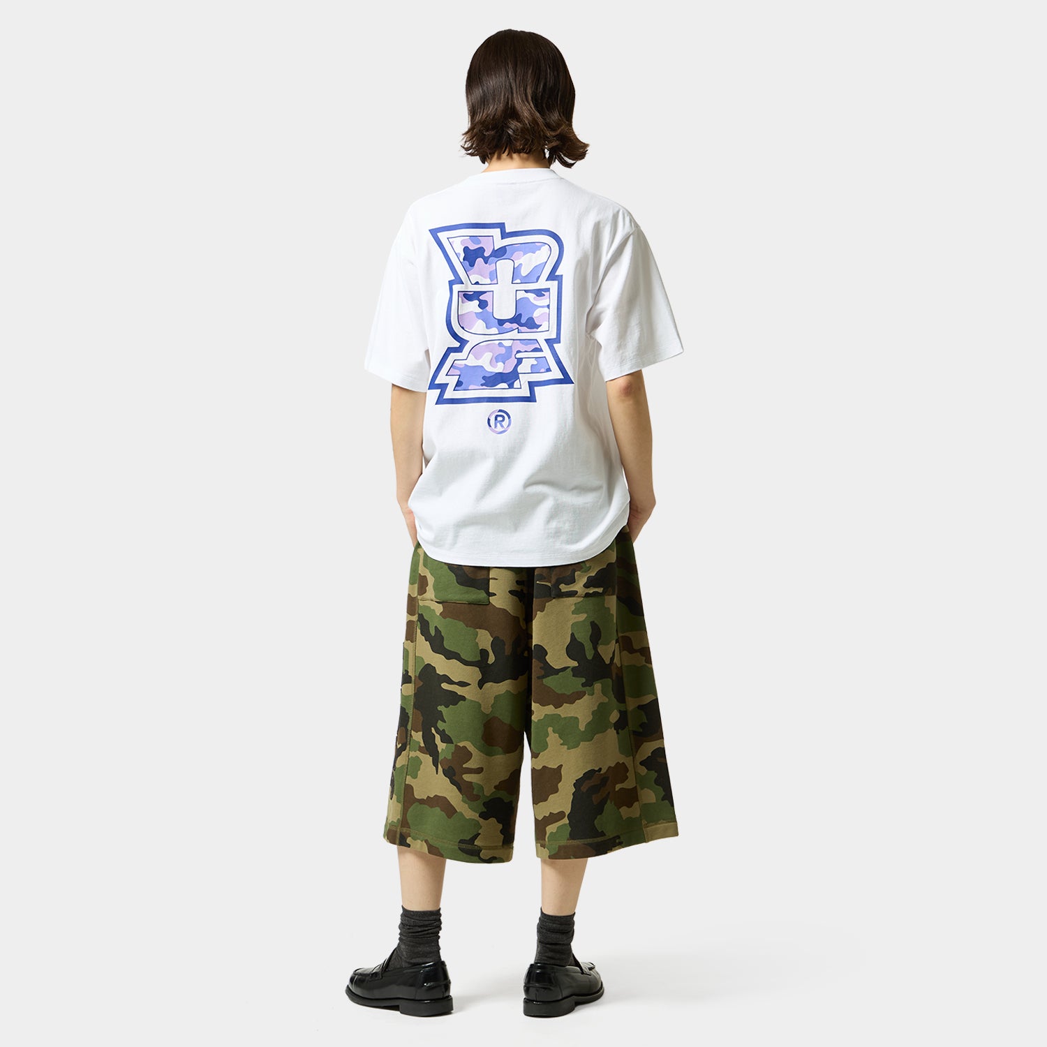 HUF (ハフ) Worldwide JP /T-SHIRTS(Tシャツ)/ MEGABLAST CAMO TEE商品 / BLACK