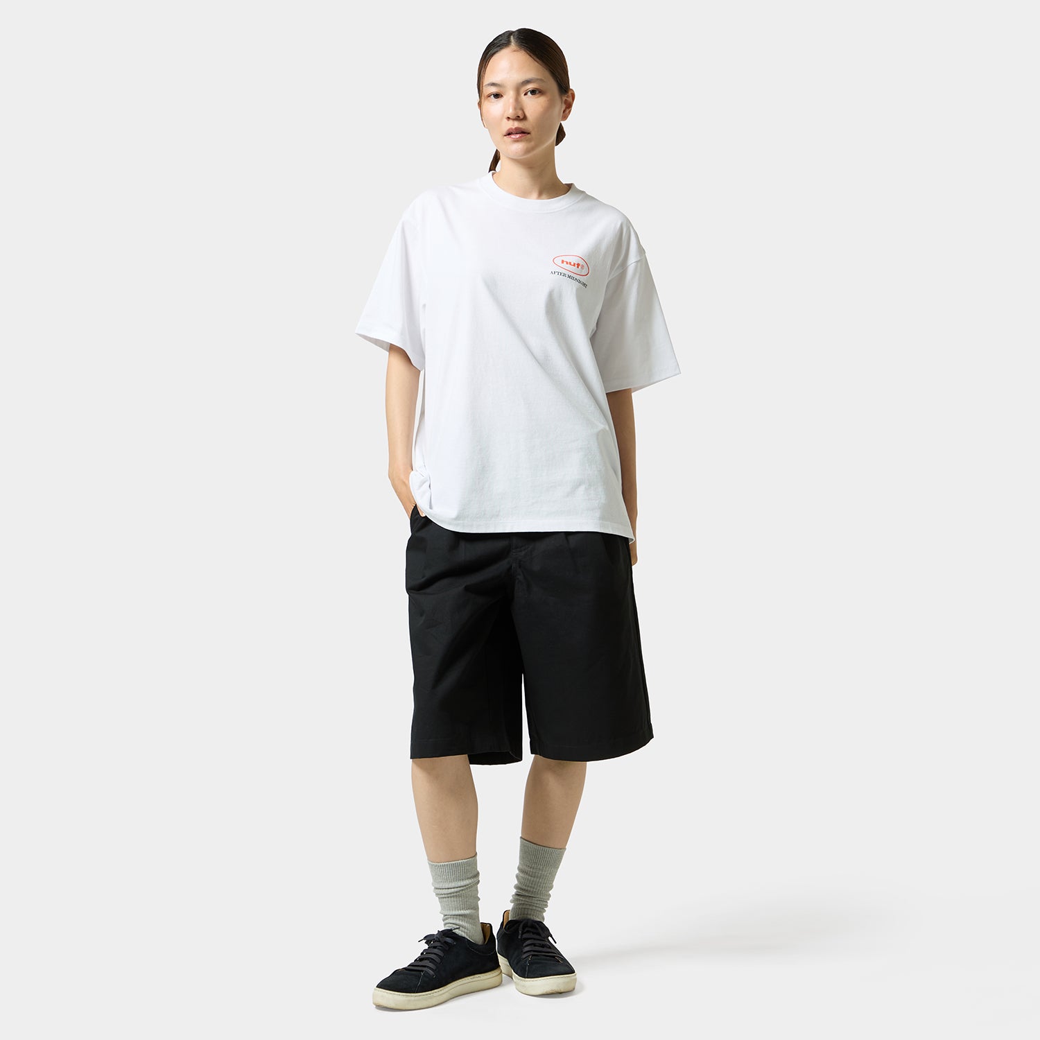 HUF (ハフ) Worldwide JP /T-SHIRTS(Tシャツ)/ AFTER MIDNIGHT TEE商品 / WHITE