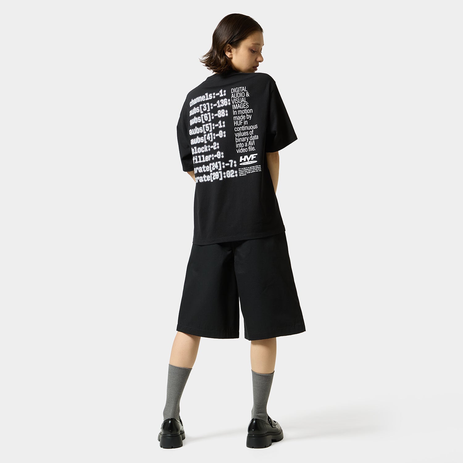 HUF (ハフ) Worldwide JP /T-SHIRTS(Tシャツ)/ H CAM TEE商品 / WHITE