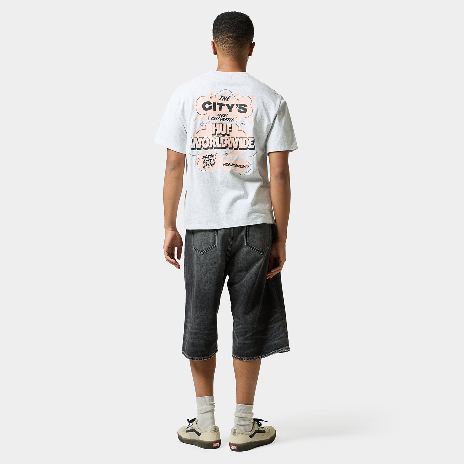 HUF (ハフ) Worldwide JP /T-SHIRTS(Tシャツ)/ YADAMEAN TEE商品 / NAVY