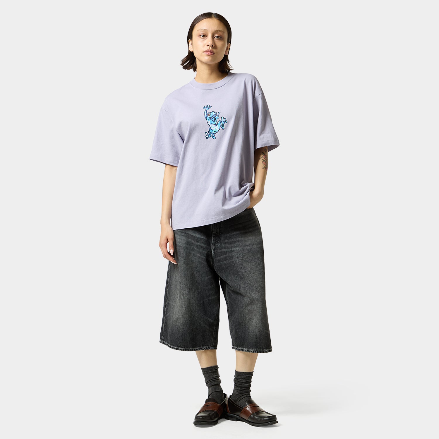 HUF (ハフ) Worldwide JP /T-SHIRTS(Tシャツ)/ STUCK ON YOU TEE商品 / WHITE