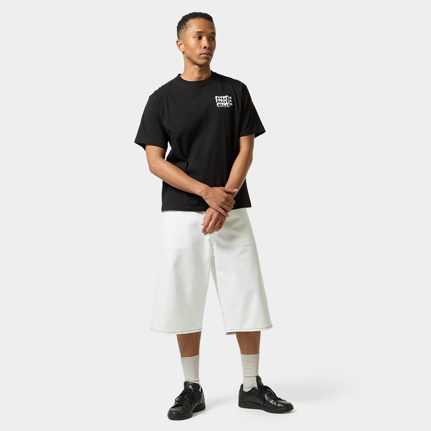 HUF (ハフ) Worldwide JP /T-SHIRTS(Tシャツ)/ HAND STACKED TEE商品 / MUSTARD
