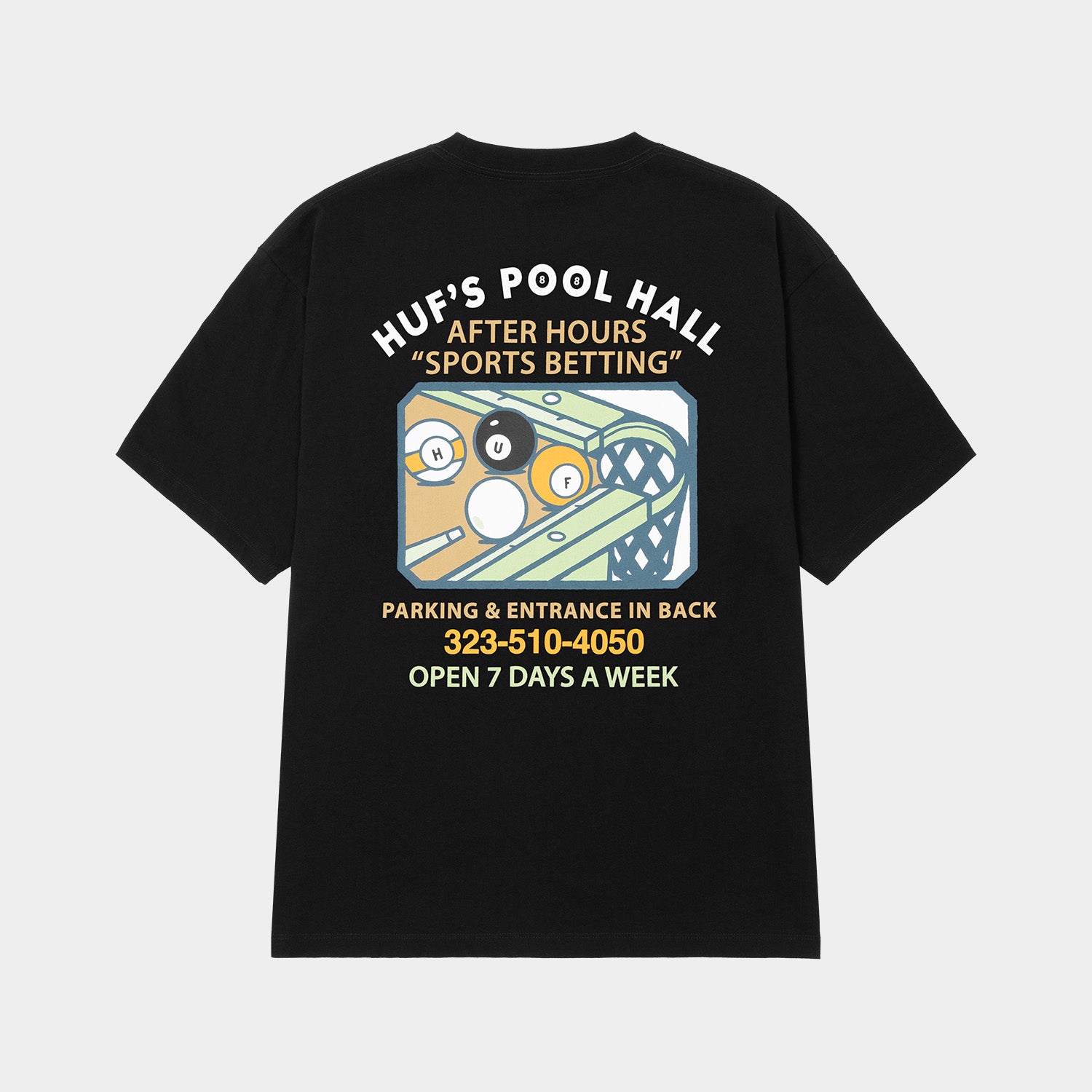 HUF (ハフ) Worldwide JP /T-SHIRTS(Tシャツ)/ RACK EM UP TEE商品 / WHITE