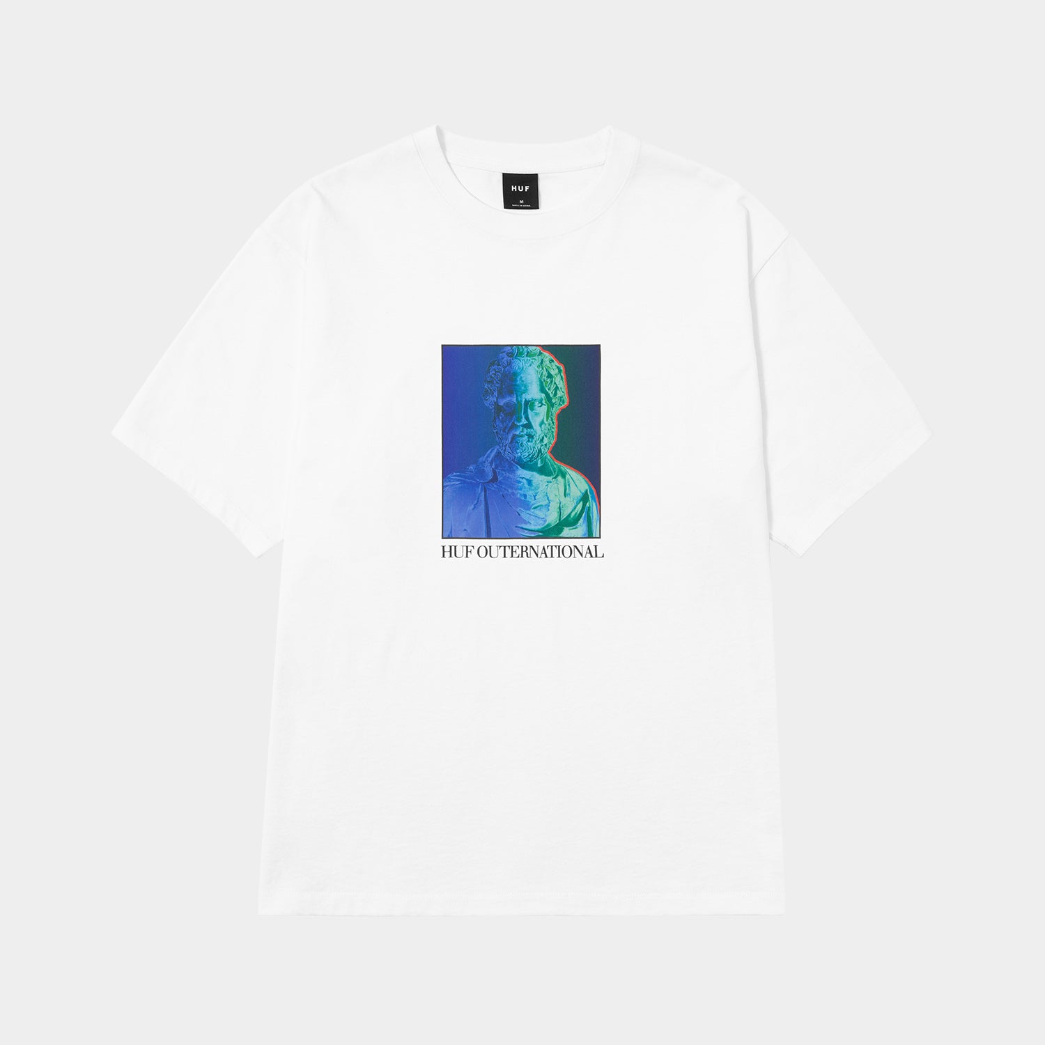 HUF (ハフ) Worldwide JP /T-SHIRTS(Tシャツ)/ HIGHER EDUCATION TEE商品 / WHITE