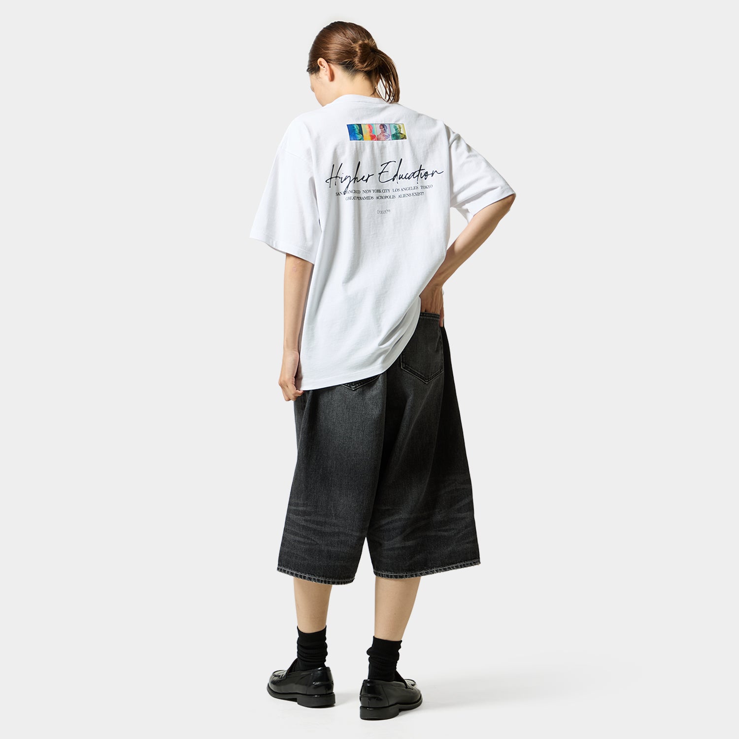 HUF (ハフ) Worldwide JP /T-SHIRTS(Tシャツ)/ HIGHER EDUCATION TEE商品 / WHITE