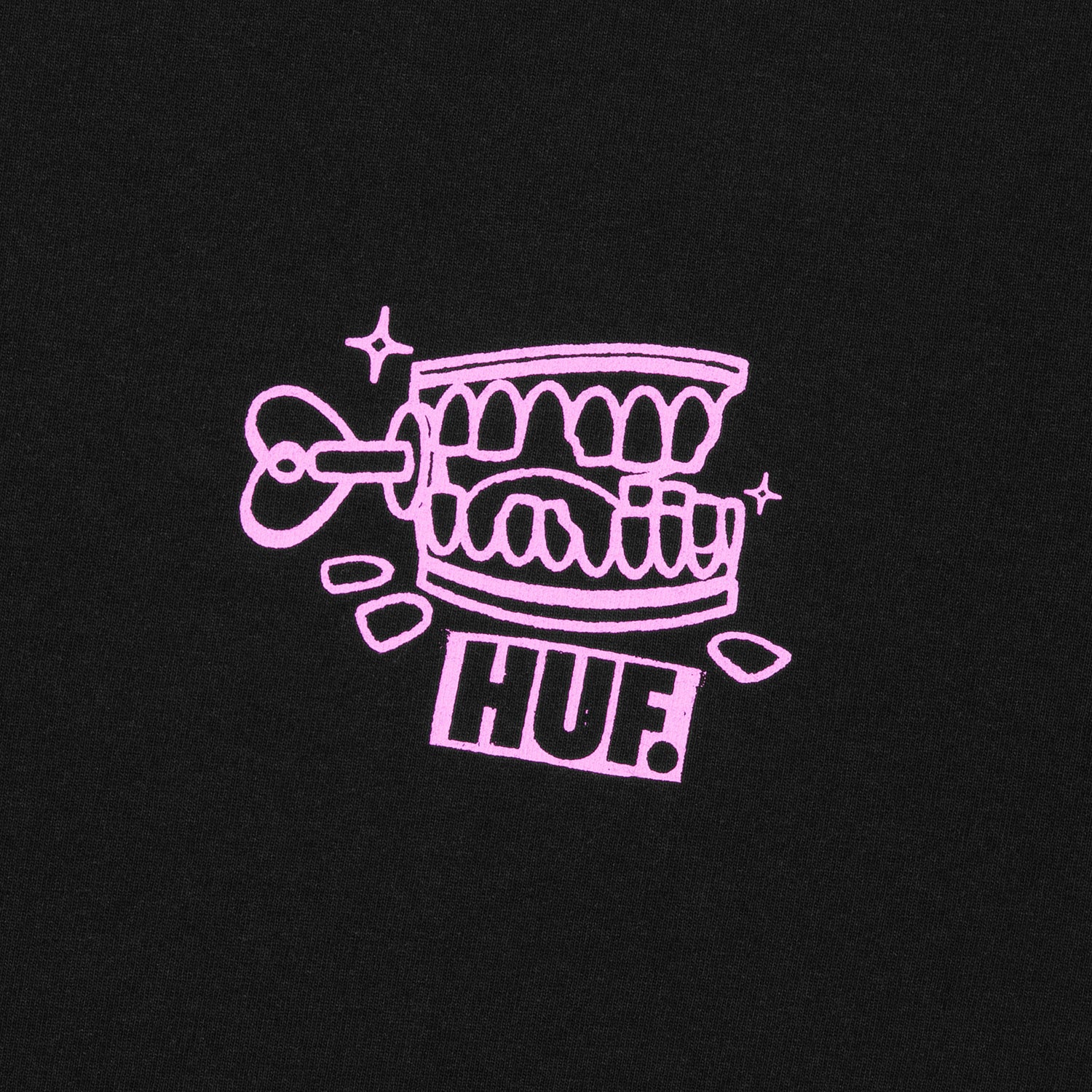 HUF (ハフ) Worldwide JP /T-SHIRTS(Tシャツ)/ TOOTH FAIRY TEE商品 / BLACK