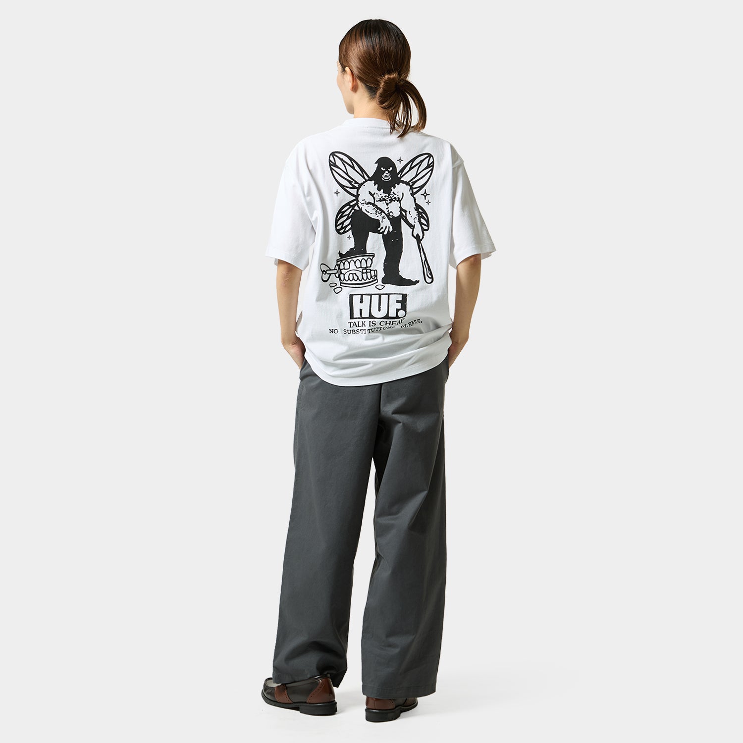 HUF (ハフ) Worldwide JP /T-SHIRTS(Tシャツ)/ TOOTH FAIRY TEE商品 / BLACK